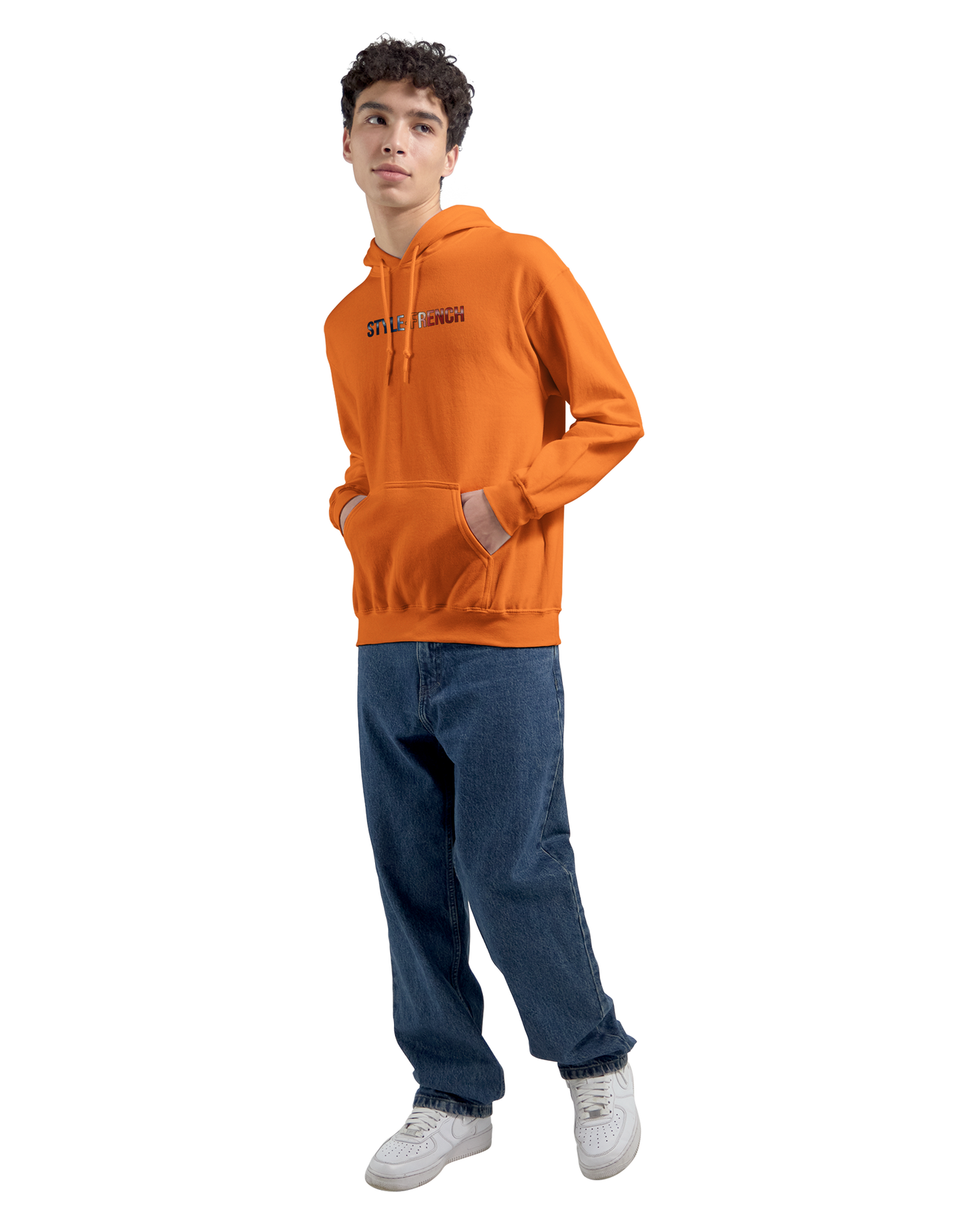 Gildan SF500 Adult New Aquitaine Medium Fleece Hoodie