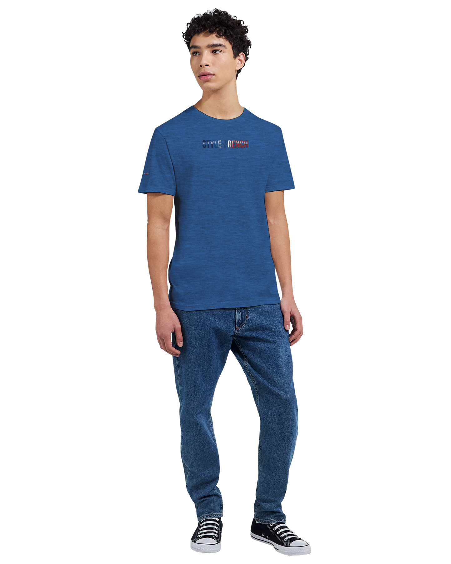 T-Shirt Herren Frankreich stolz klassischer Rundhalsausschnitt | Gildan® 64000