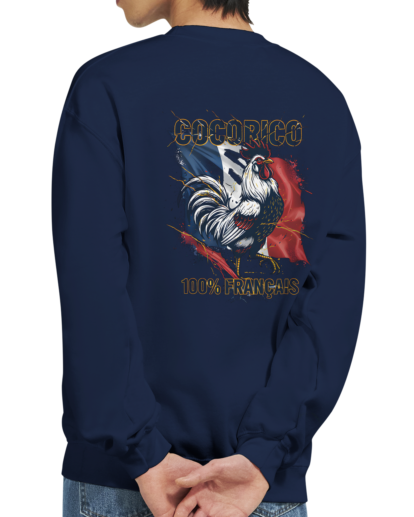 Sweatshirt Cocorico Classic French Style Rundhals | Gildan® 18000