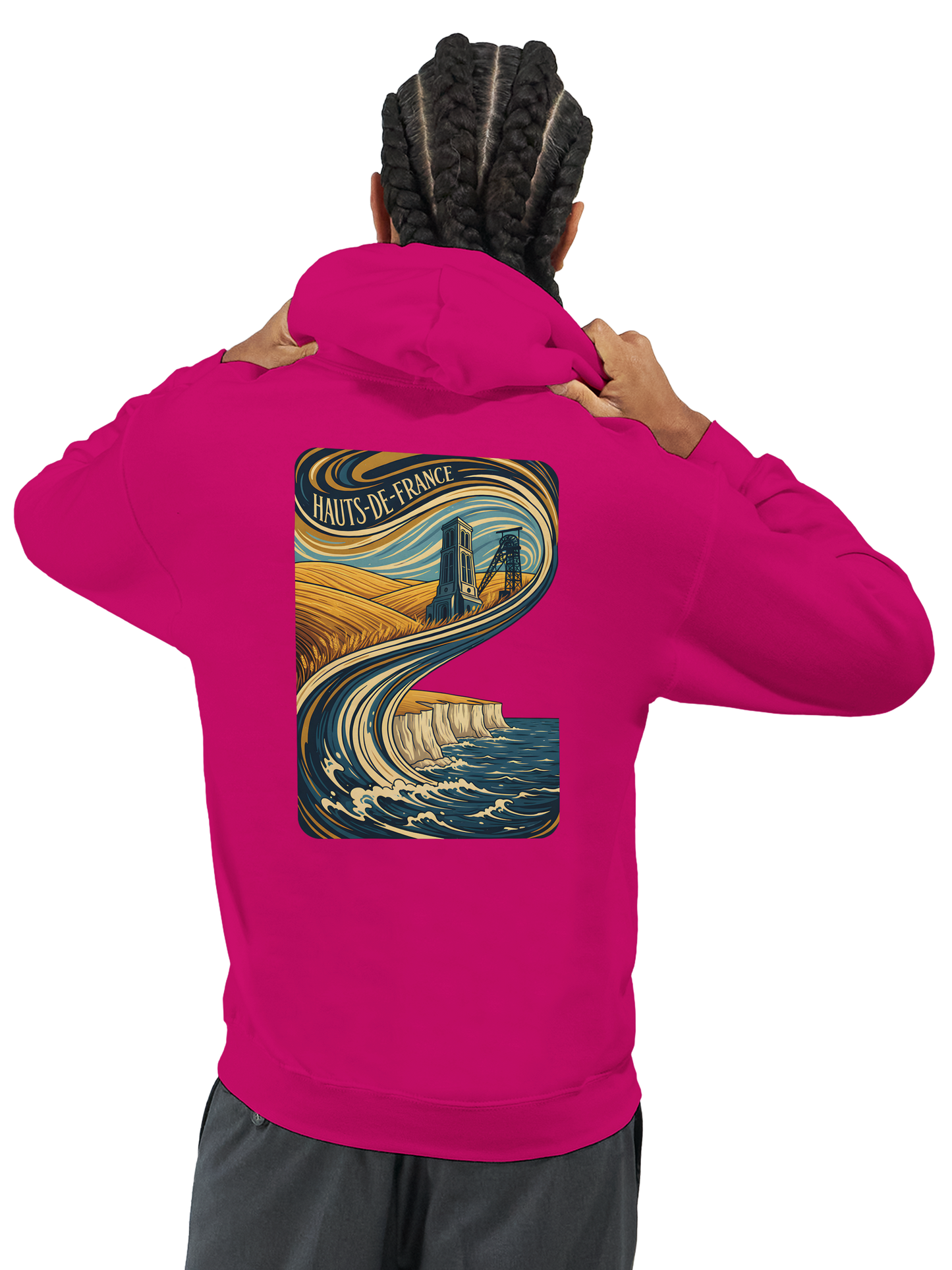 Klassischer Unisex-Hoodie von Top de France | Gildan® 18500