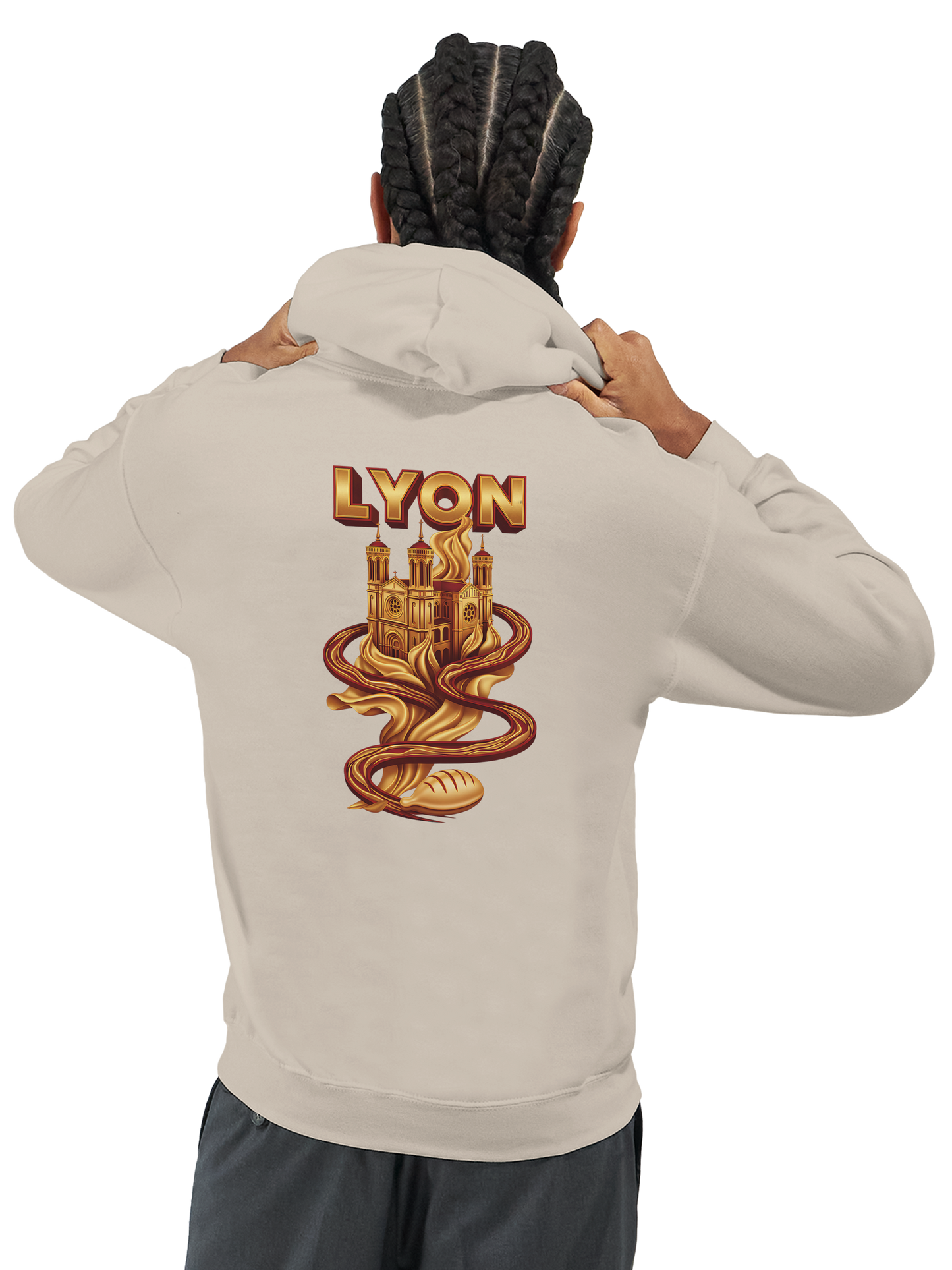 Unisex Hoodie Lyon France Classic | Gildan® 18500