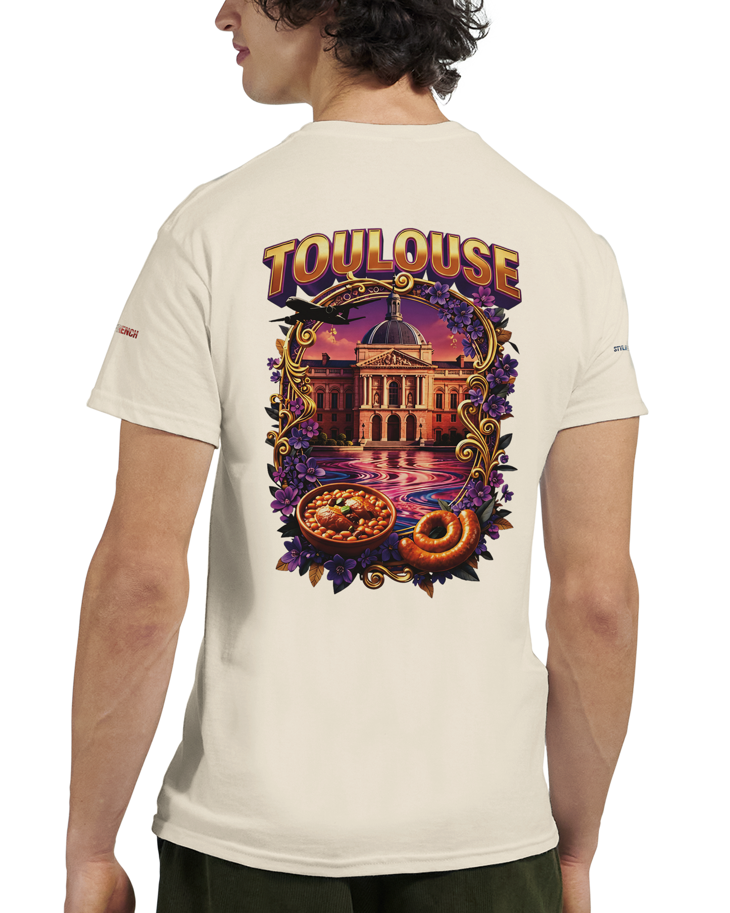 - Unisex Toulouse city of France heavy crewneck t-shirt | Gildan® 5000