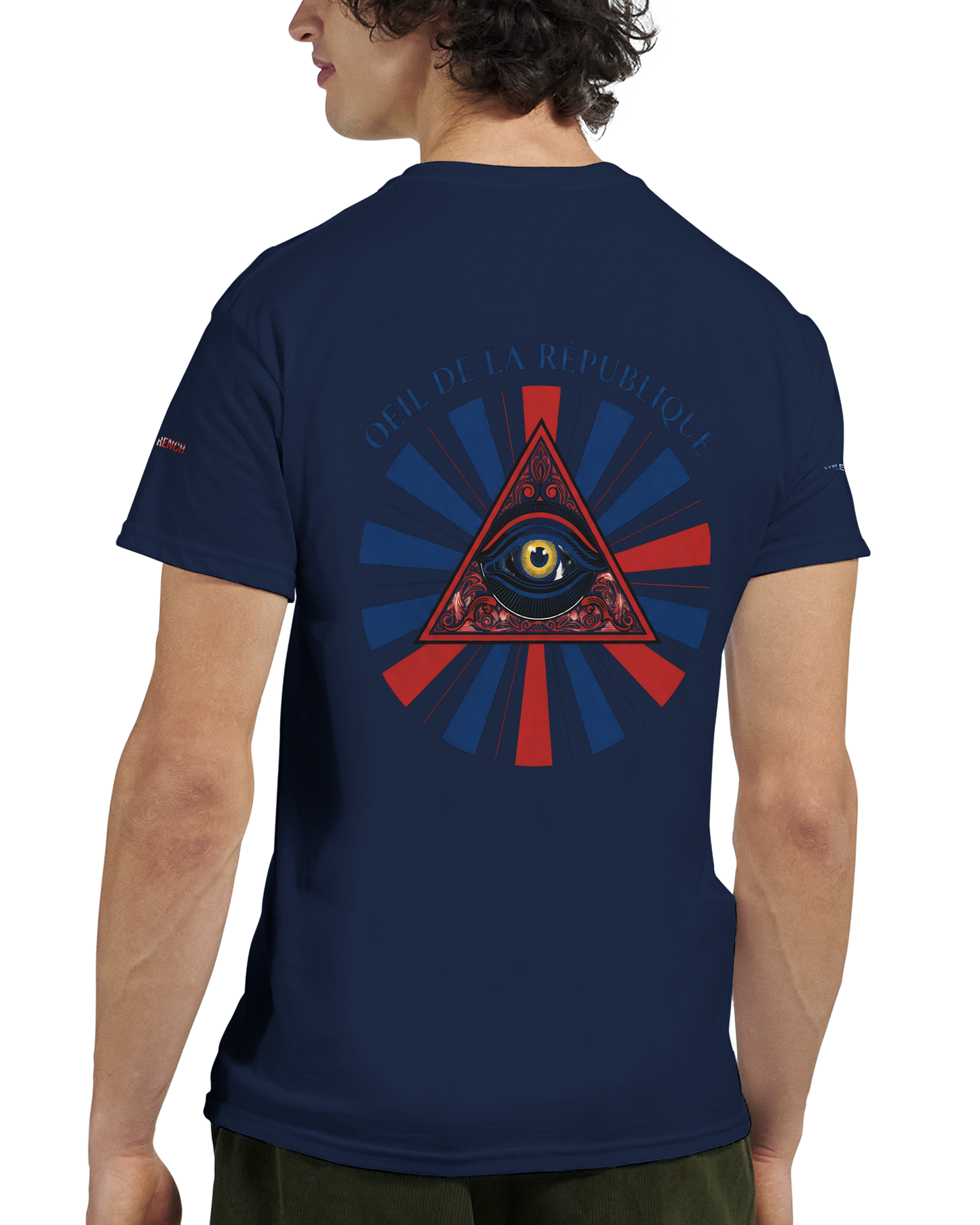 Men's Republic Eye T-Shirt Heavy Crewneck | Gildan® 5000