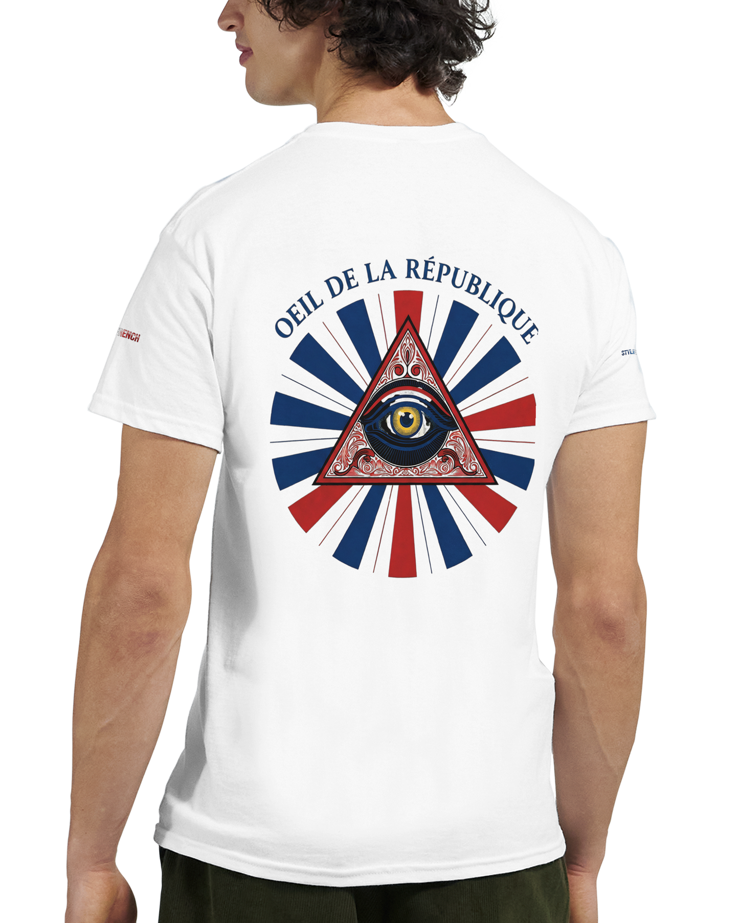 Men's Republic Eye T-Shirt Heavy Crewneck | Gildan® 5000