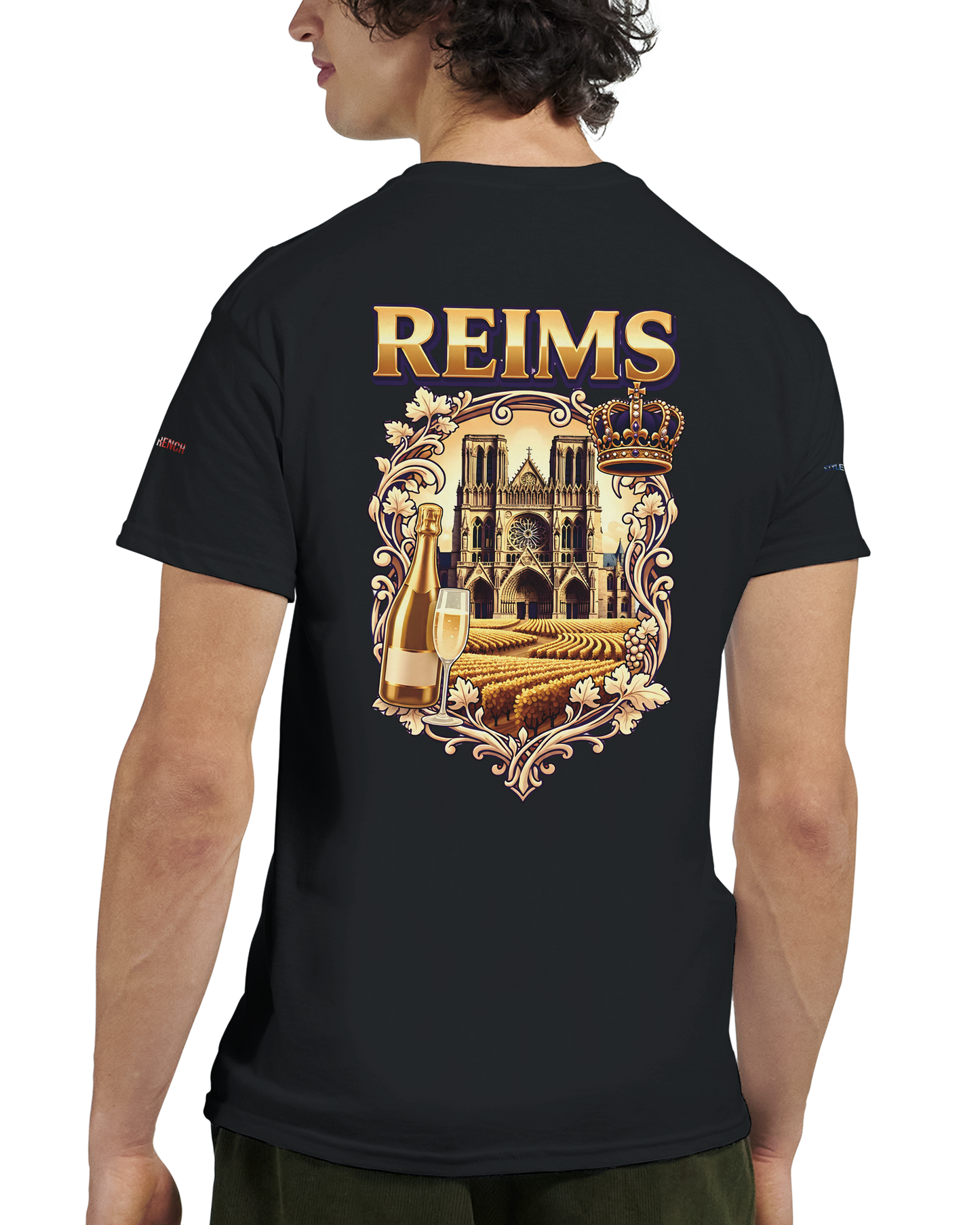 T-shirt Unisexe Reims - Ville de France - Coton Premium