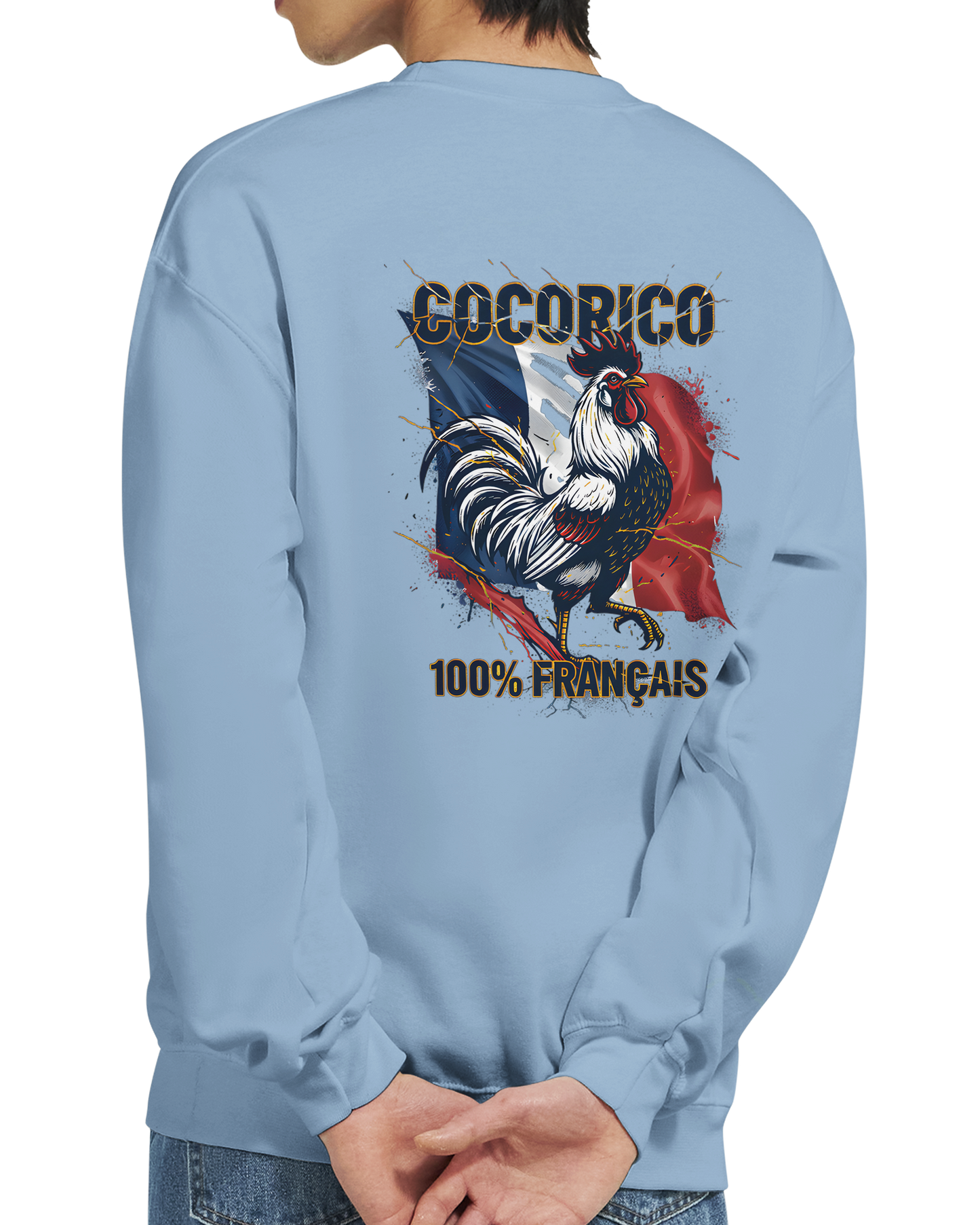 Sweatshirt Cocorico Classic French Style Rundhals | Gildan® 18000