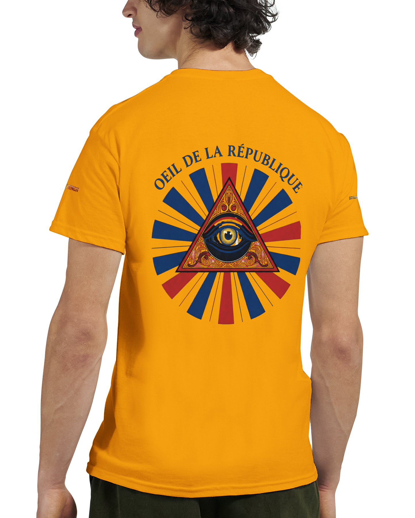 Men's Republic Eye T-Shirt Heavy Crewneck | Gildan® 5000