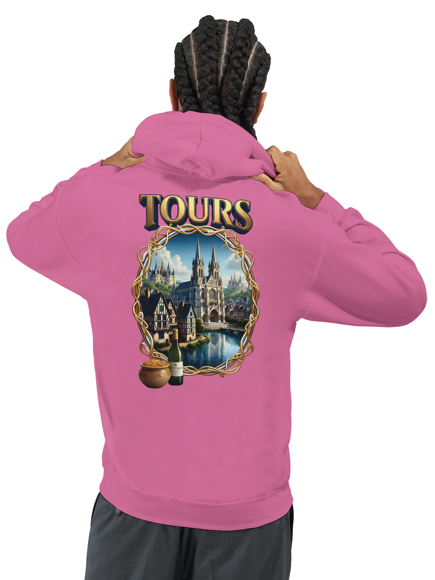 Unisex Tours city of France classic hoodie | Gildan® 18500