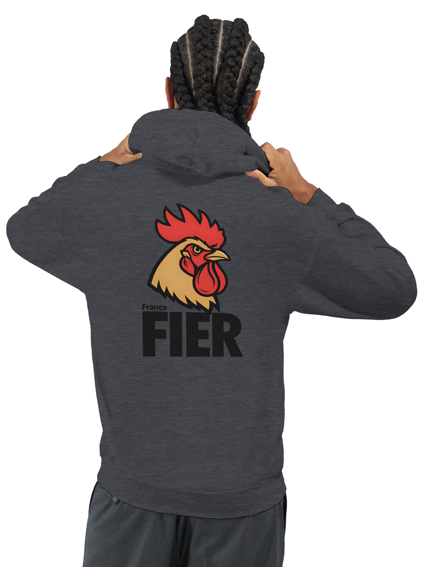 Kapuzenpullover "France Fier" Klassiker | Gildan® 18500