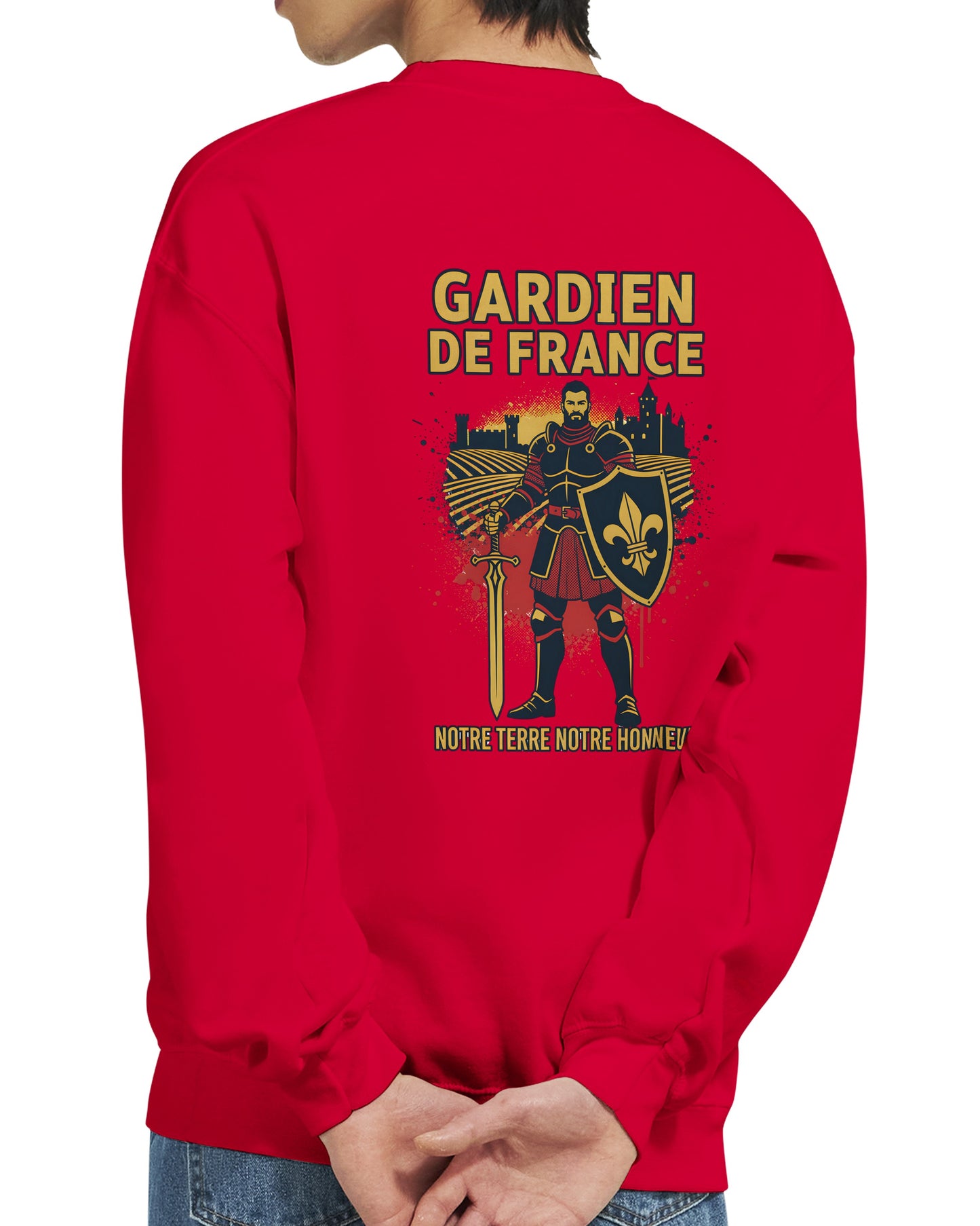 Men's France Goalkeeper Classic Crewneck Sweatshirt | Gildan® 18000