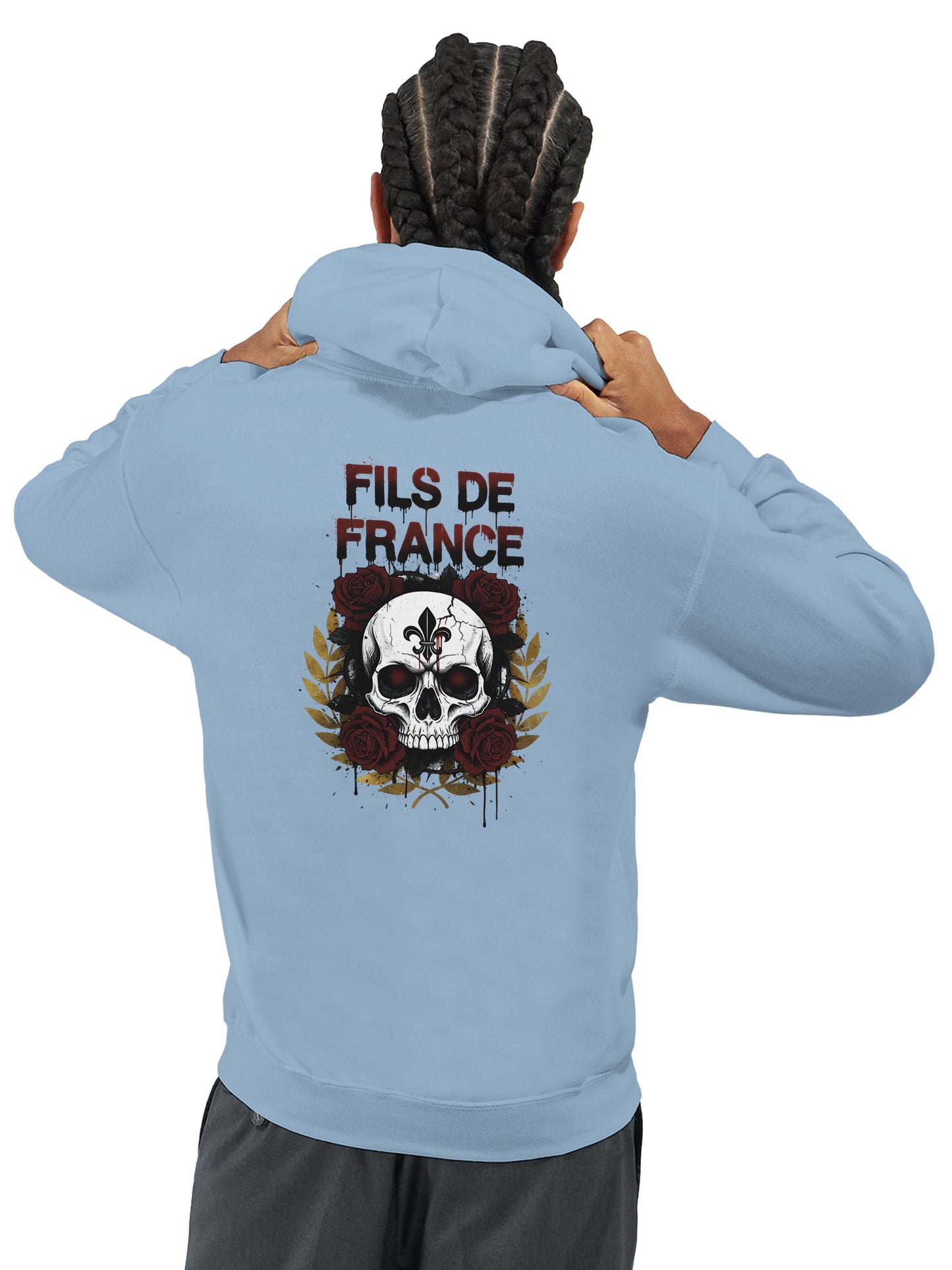 Kapuzenpullover "Fils de France" klassisch | Gildan® 18500