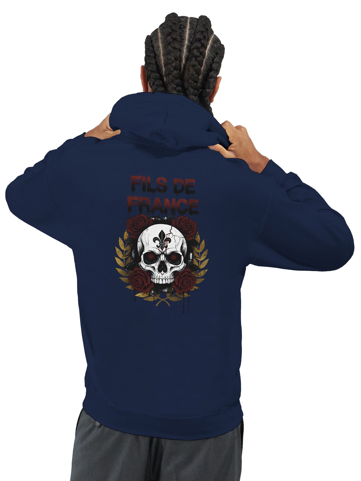 Kapuzenpullover "Fils de France" klassisch | Gildan® 18500