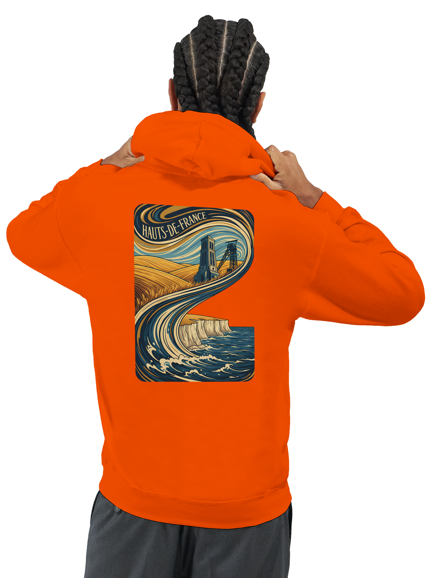 Klassischer Unisex-Hoodie von Top de France | Gildan® 18500