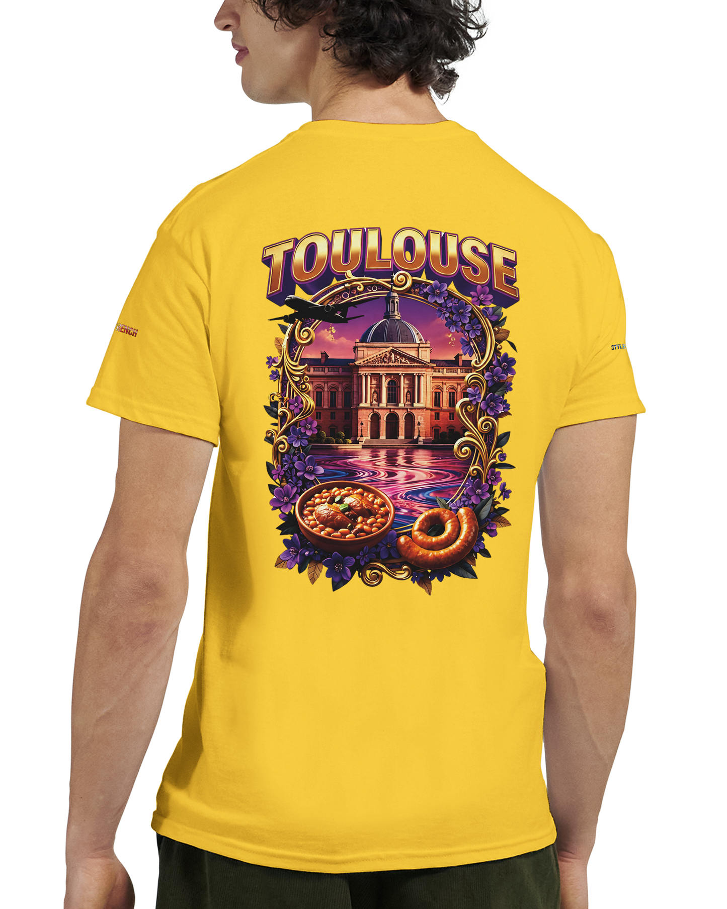 - Unisex Toulouse city of France heavy crewneck t-shirt | Gildan® 5000