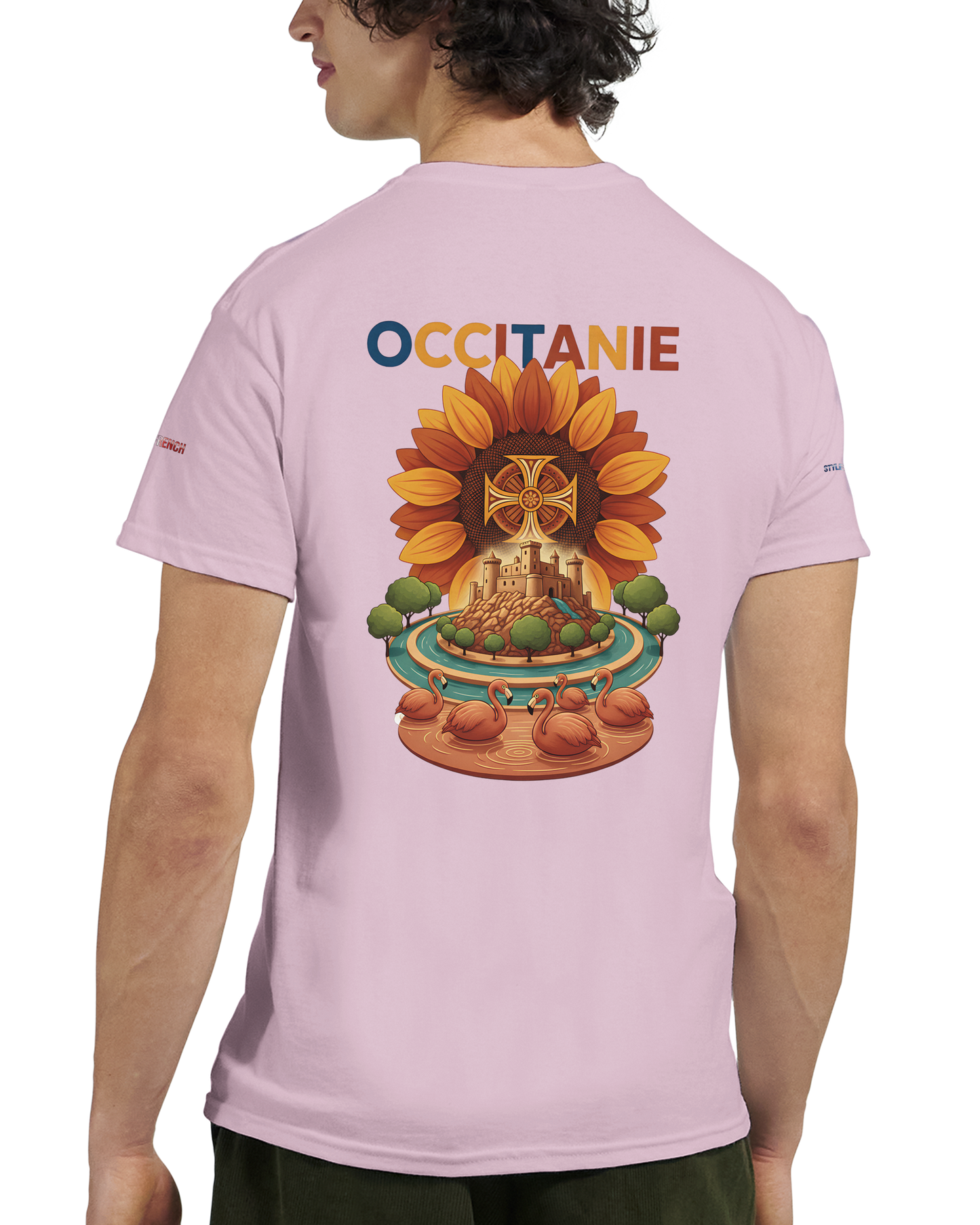 Unisex Occitania T-Shirt, dick, Rundhalsausschnitt | Gildan® 5000
