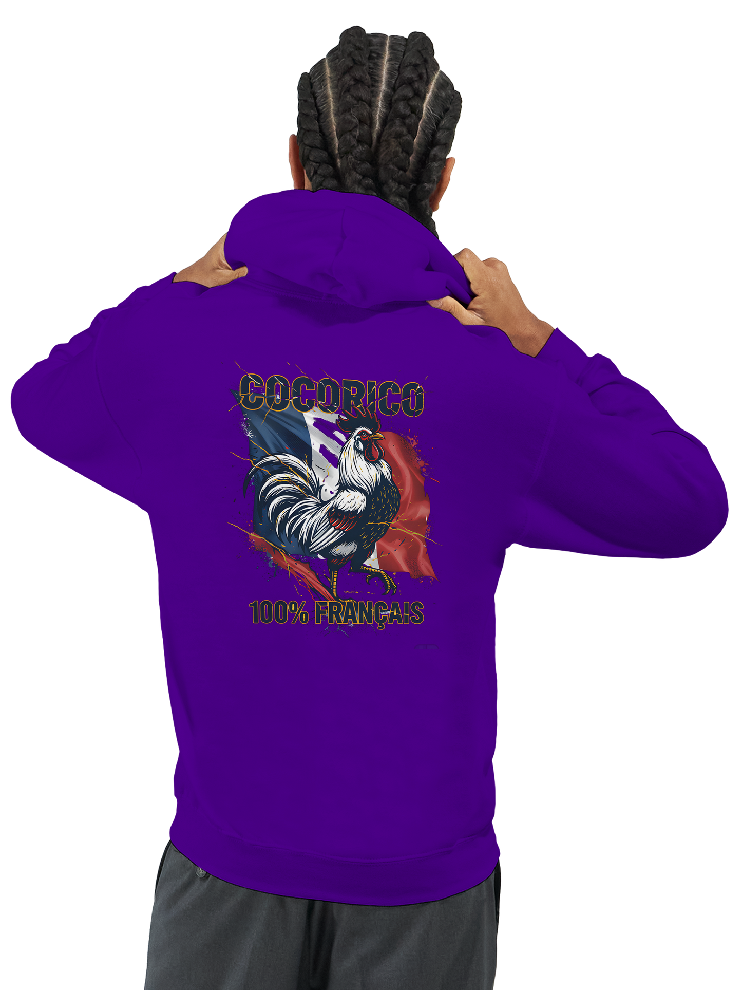 Cocorico Hoodie klassischer französischer Stil | Gildan® 18500