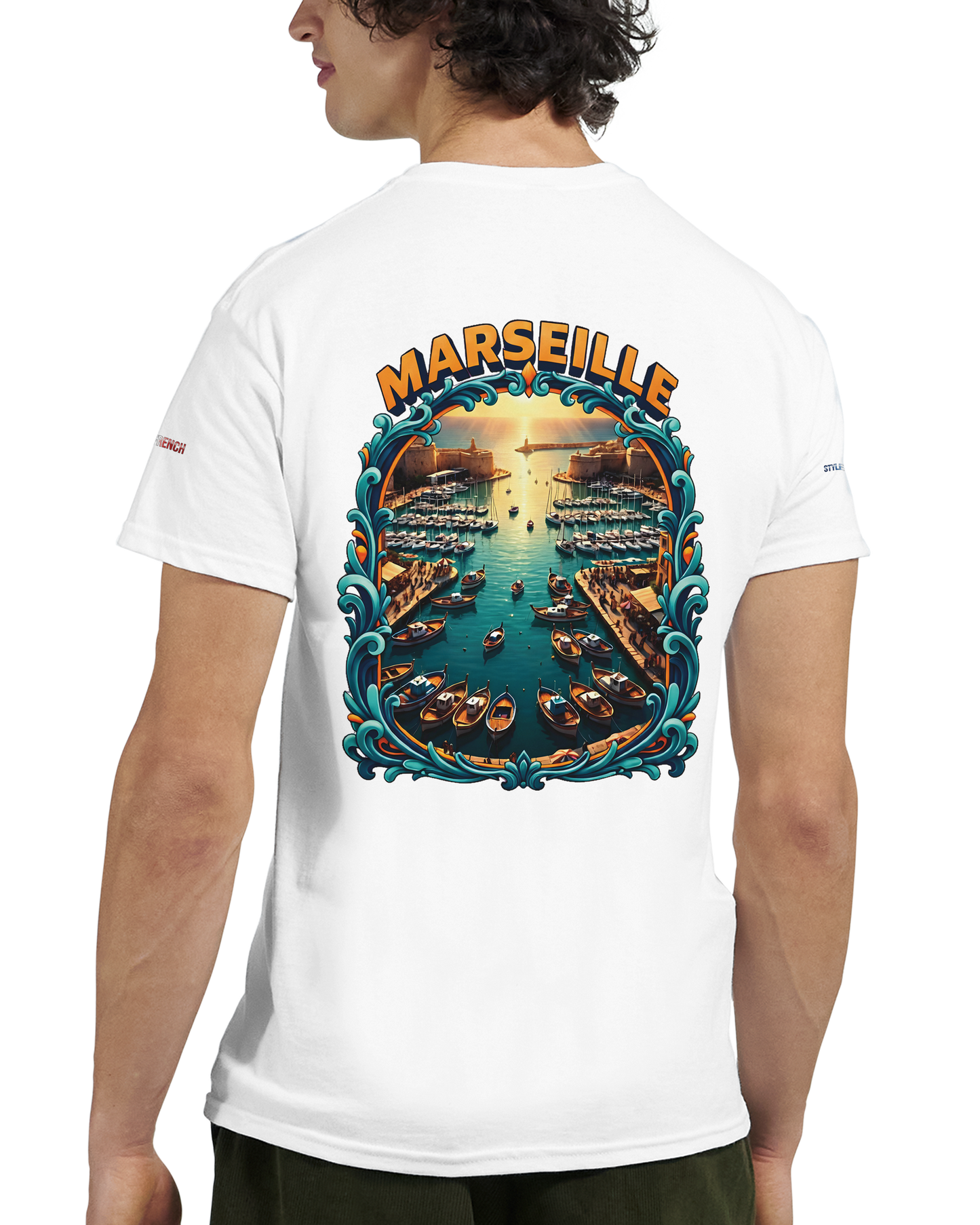 Unisex-T-Shirt Marseille, dick, Rundhalsausschnitt | Gildan® 5000