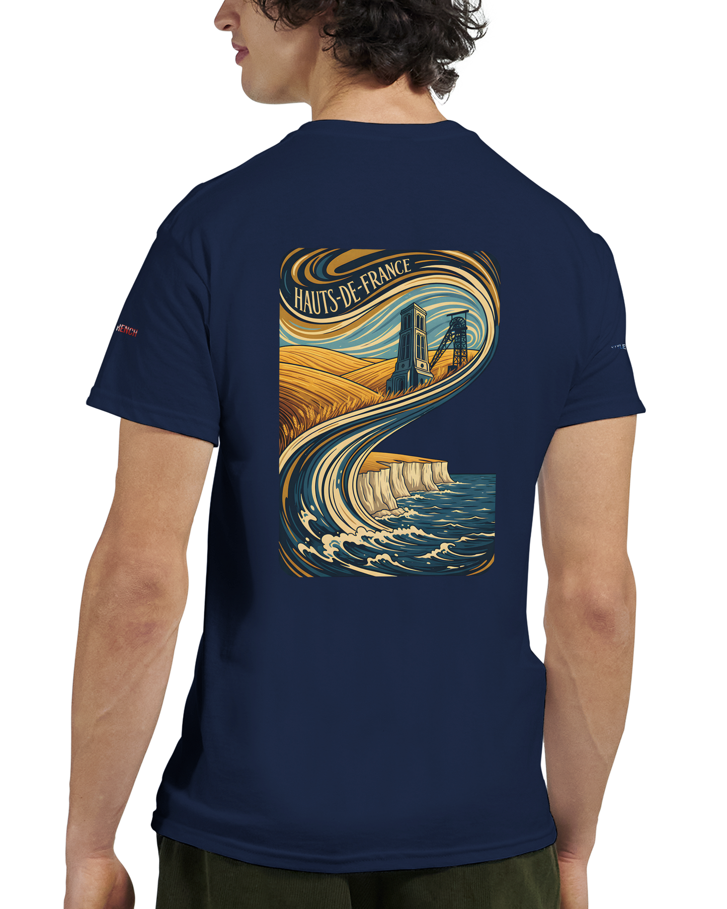 Unisex-T-Shirt Hochwertige Frankreich, dick, Rundhals | Gildan® 5000