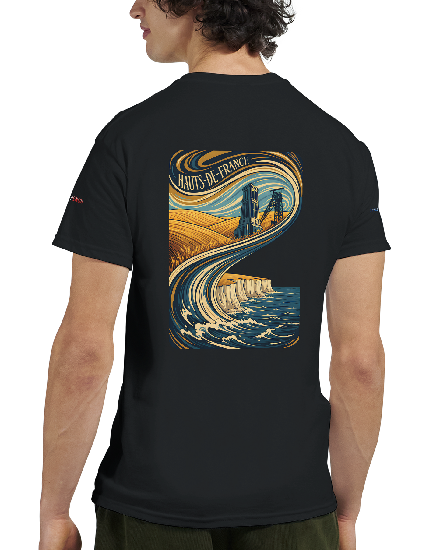 Unisex-T-Shirt Hochwertige Frankreich, dick, Rundhals | Gildan® 5000