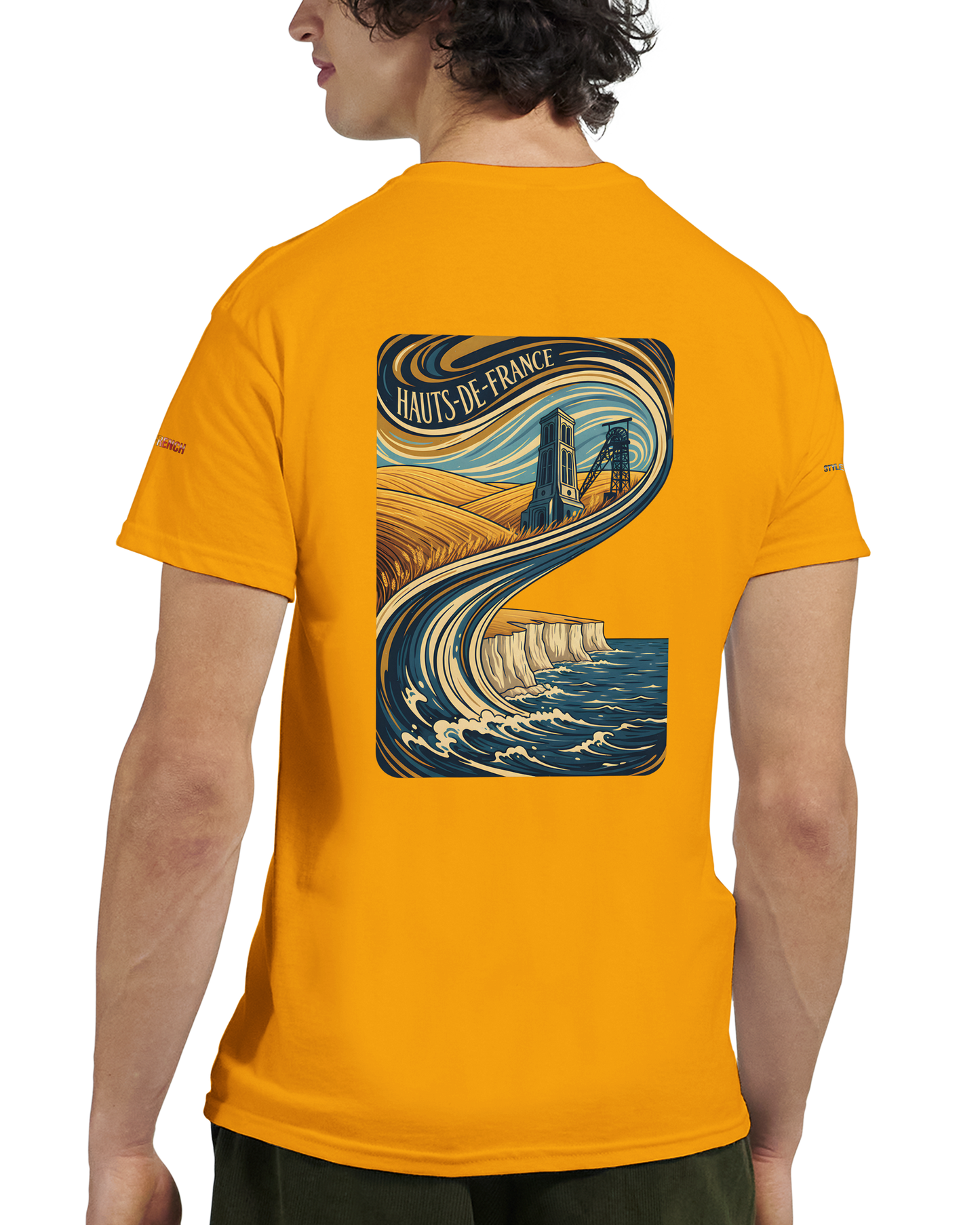 Unisex-T-Shirt Hochwertige Frankreich, dick, Rundhals | Gildan® 5000