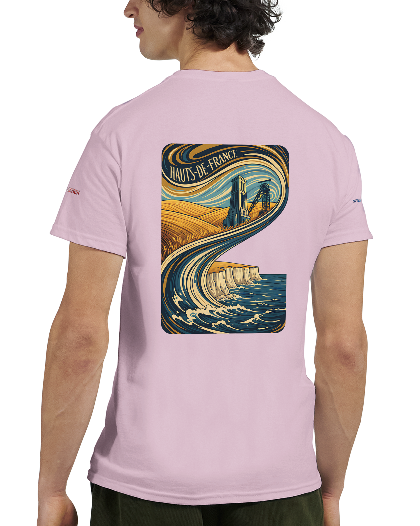 Unisex-T-Shirt Hochwertige Frankreich, dick, Rundhals | Gildan® 5000