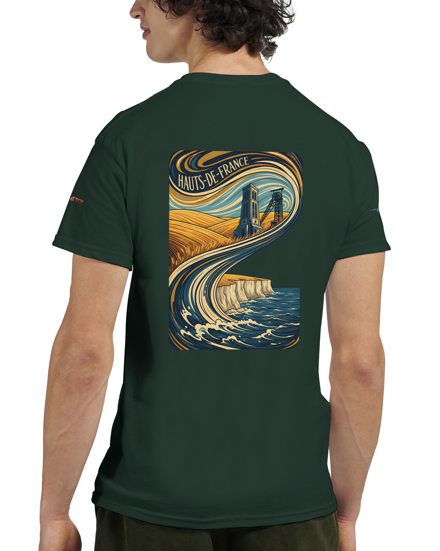 Unisex-T-Shirt Hochwertige Frankreich, dick, Rundhals | Gildan® 5000