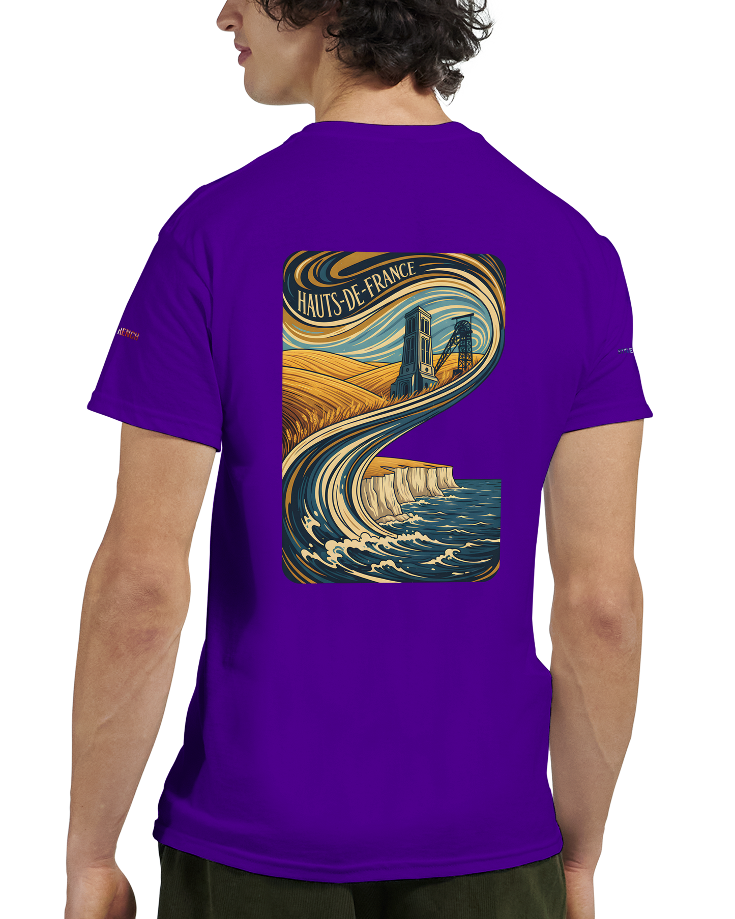 Unisex-T-Shirt Hochwertige Frankreich, dick, Rundhals | Gildan® 5000