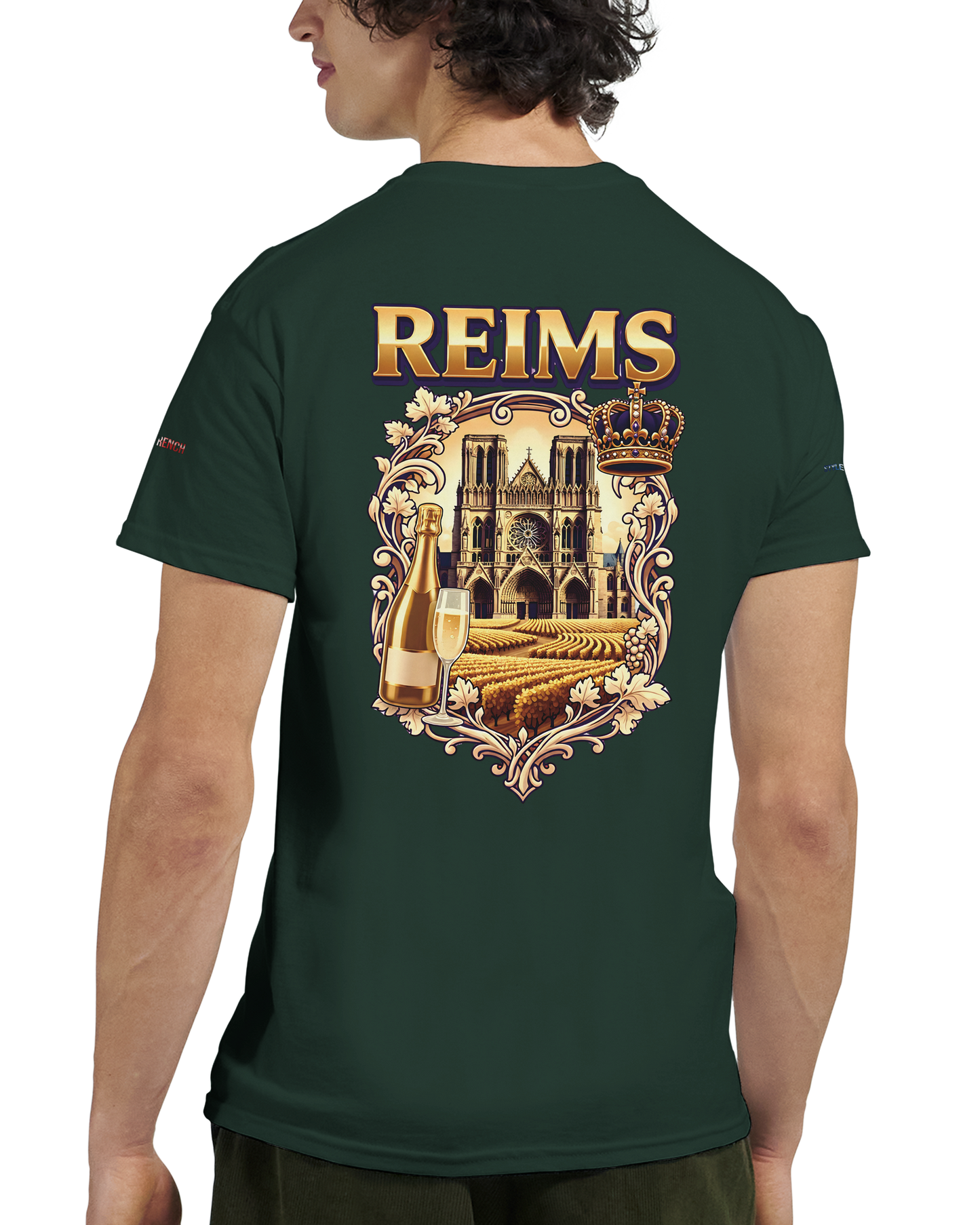 T-shirt Unisexe Reims - Ville de France - Coton Premium