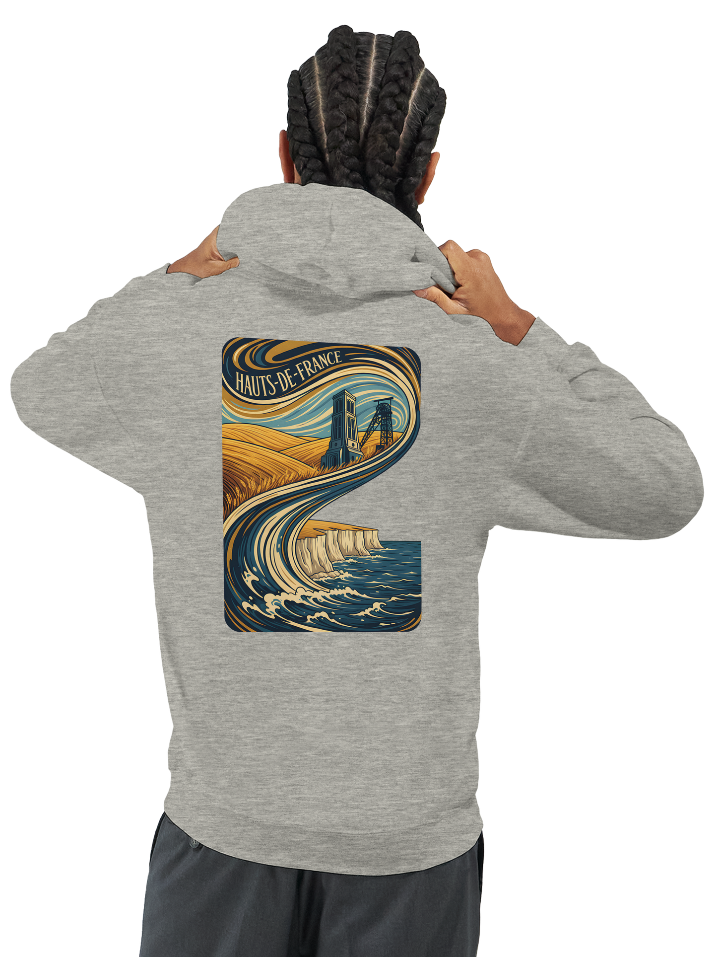 Klassischer Unisex-Hoodie von Top de France | Gildan® 18500