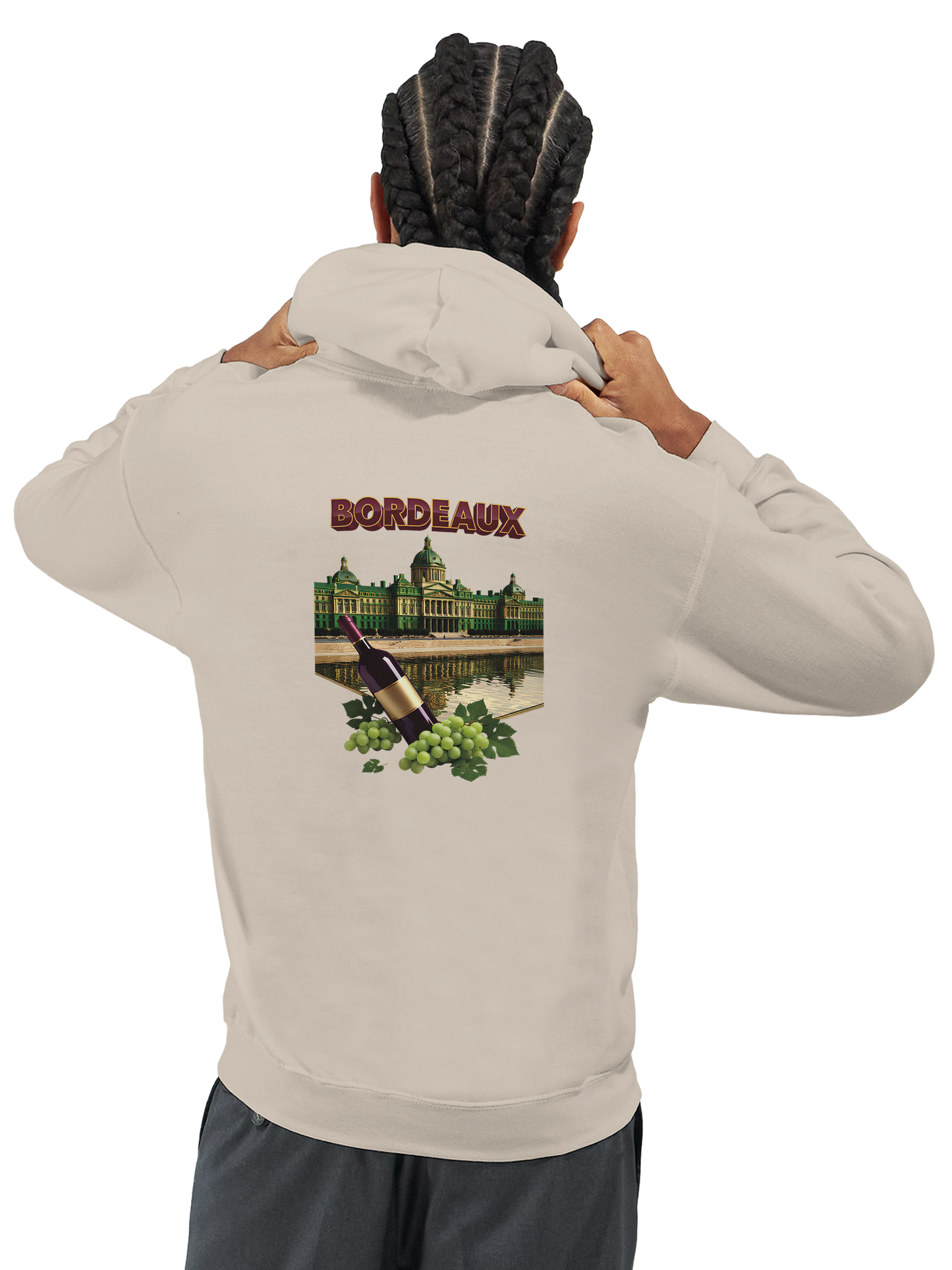Unisex-Hoodie Bordeaux Stadt Frankreich klassisch | Gildan® 18500