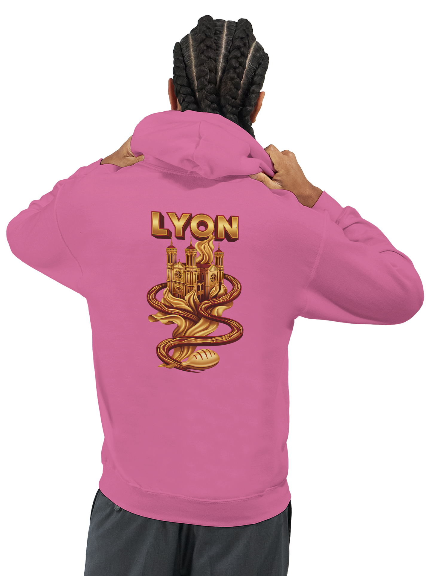 Unisex Hoodie Lyon France Classic | Gildan® 18500