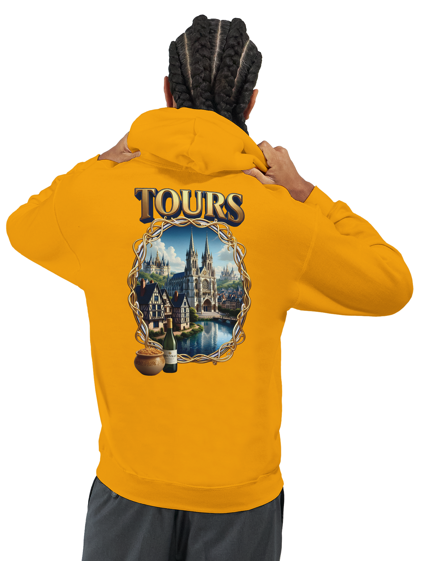 Unisex Tours city of France classic hoodie | Gildan® 18500