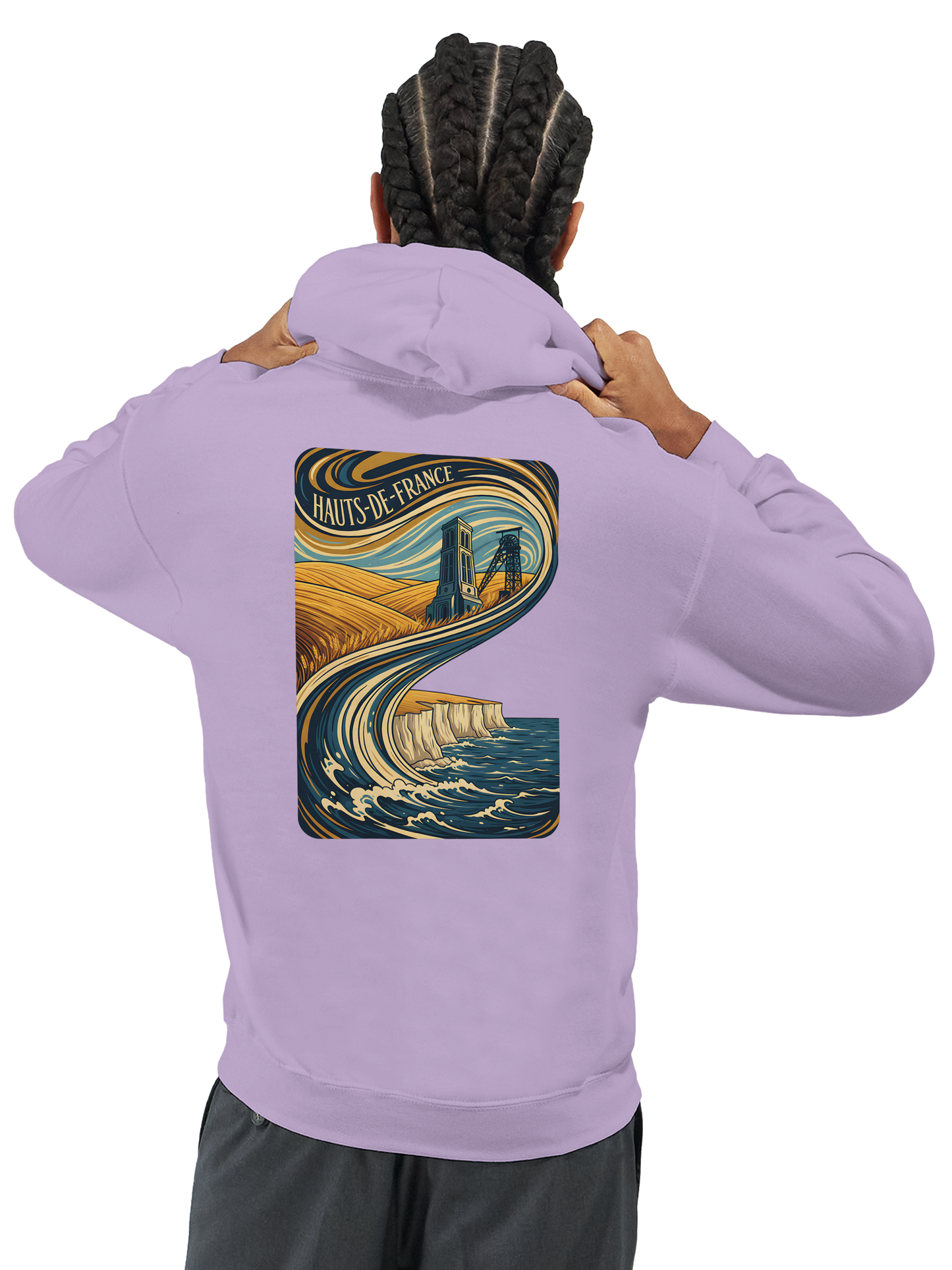 Klassischer Unisex-Hoodie von Top de France | Gildan® 18500