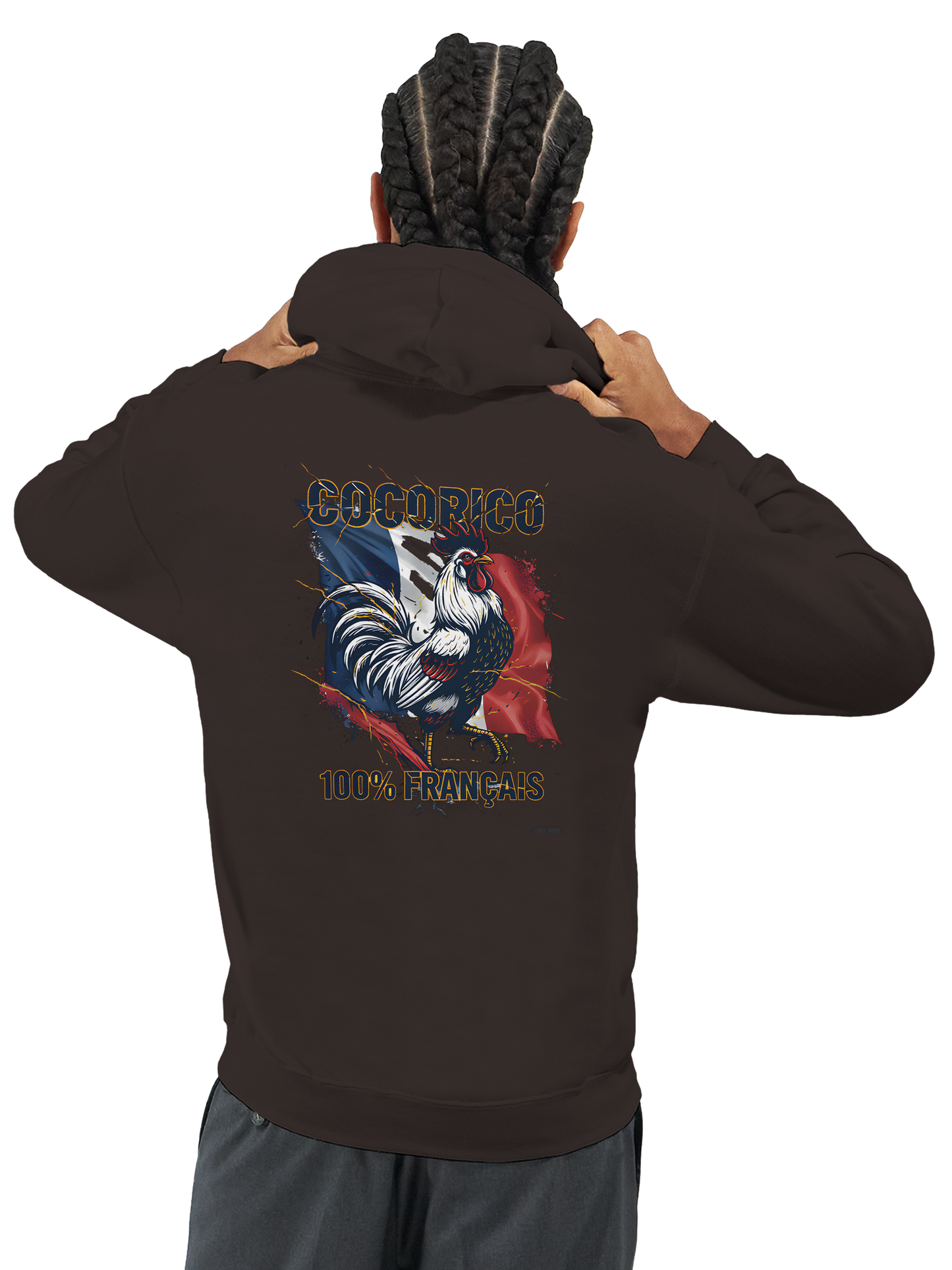 Cocorico Hoodie klassischer französischer Stil | Gildan® 18500
