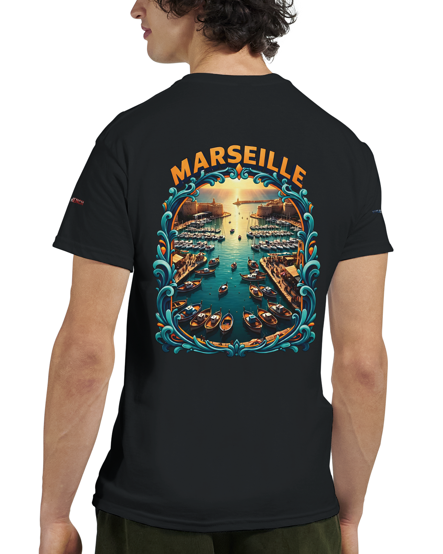 Unisex-T-Shirt Marseille, dick, Rundhalsausschnitt | Gildan® 5000