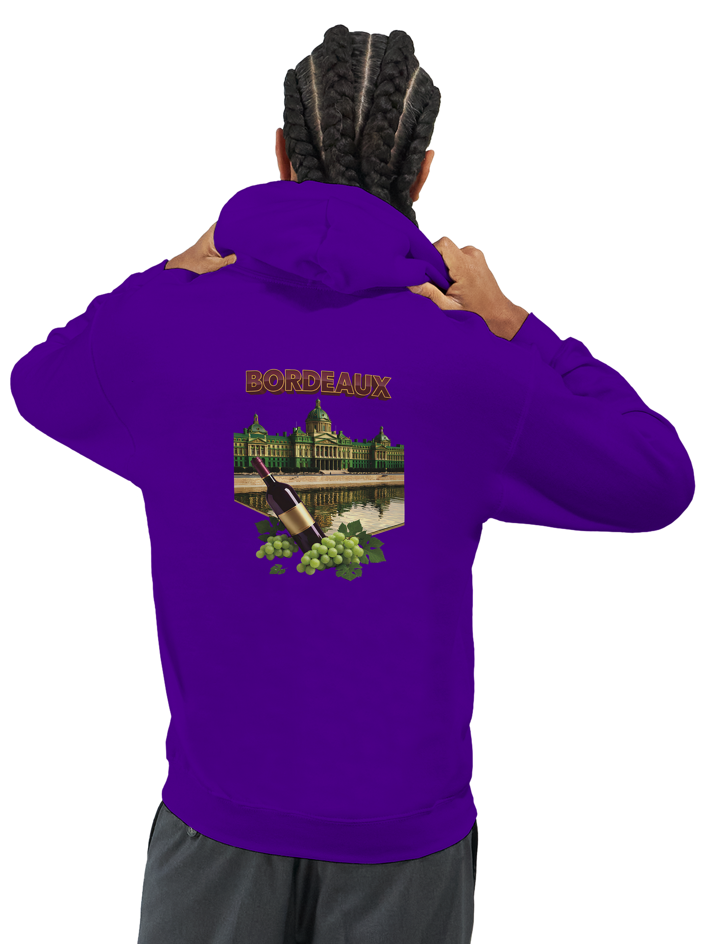 Unisex-Hoodie Bordeaux Stadt Frankreich klassisch | Gildan® 18500
