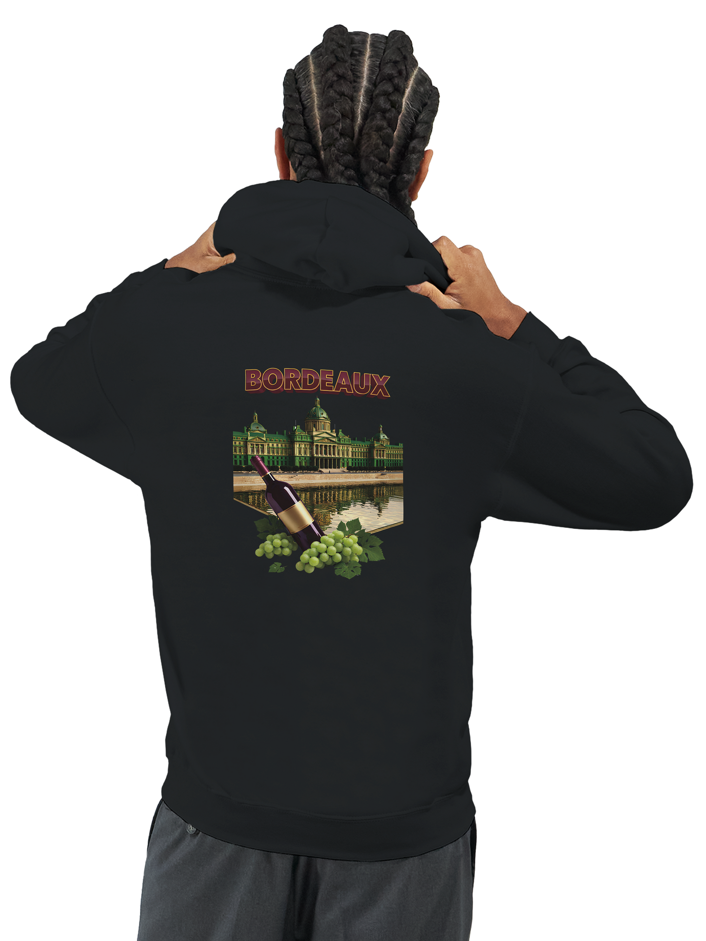 Unisex-Hoodie Bordeaux Stadt Frankreich klassisch | Gildan® 18500