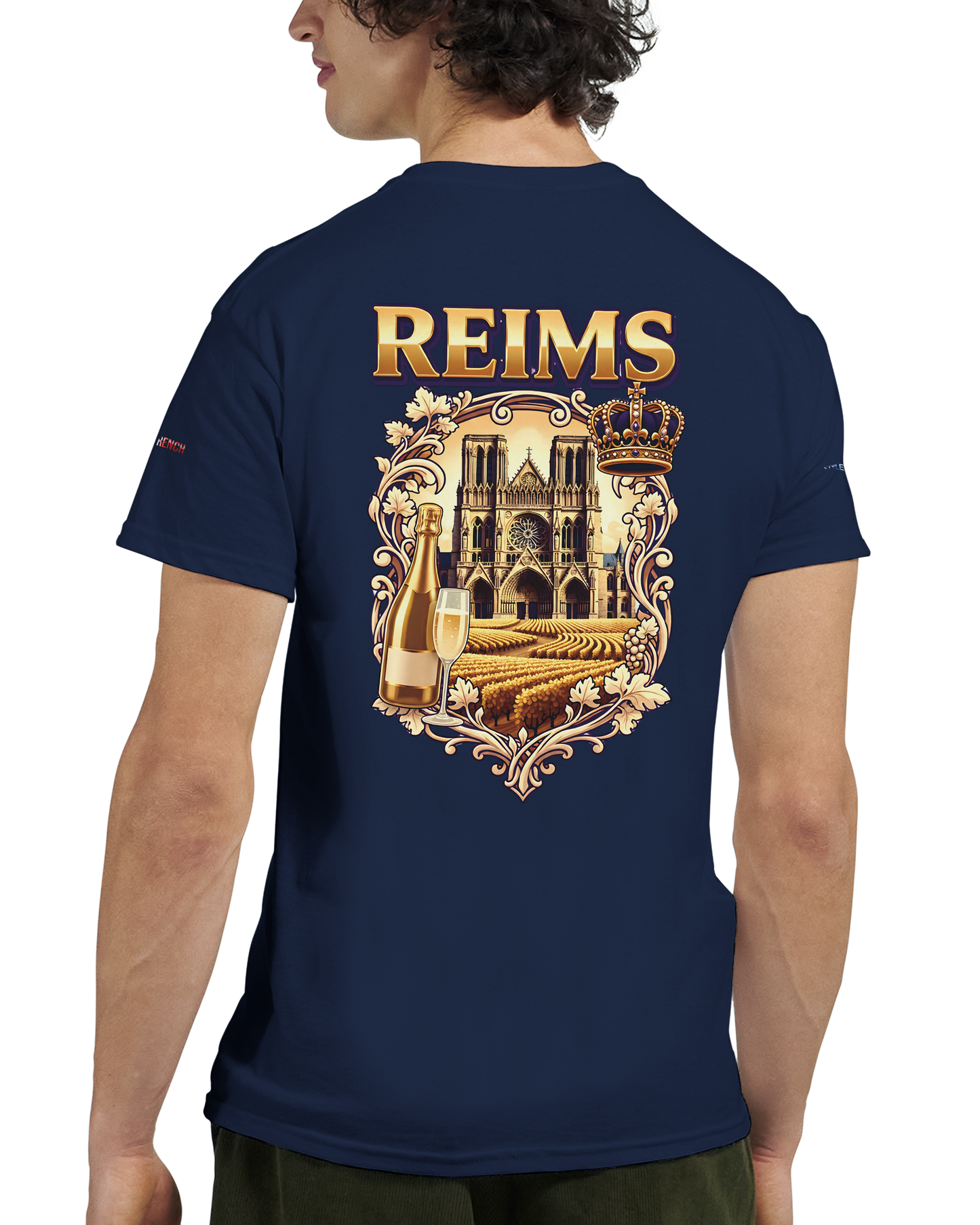 T-shirt Unisexe Reims - Ville de France - Coton Premium