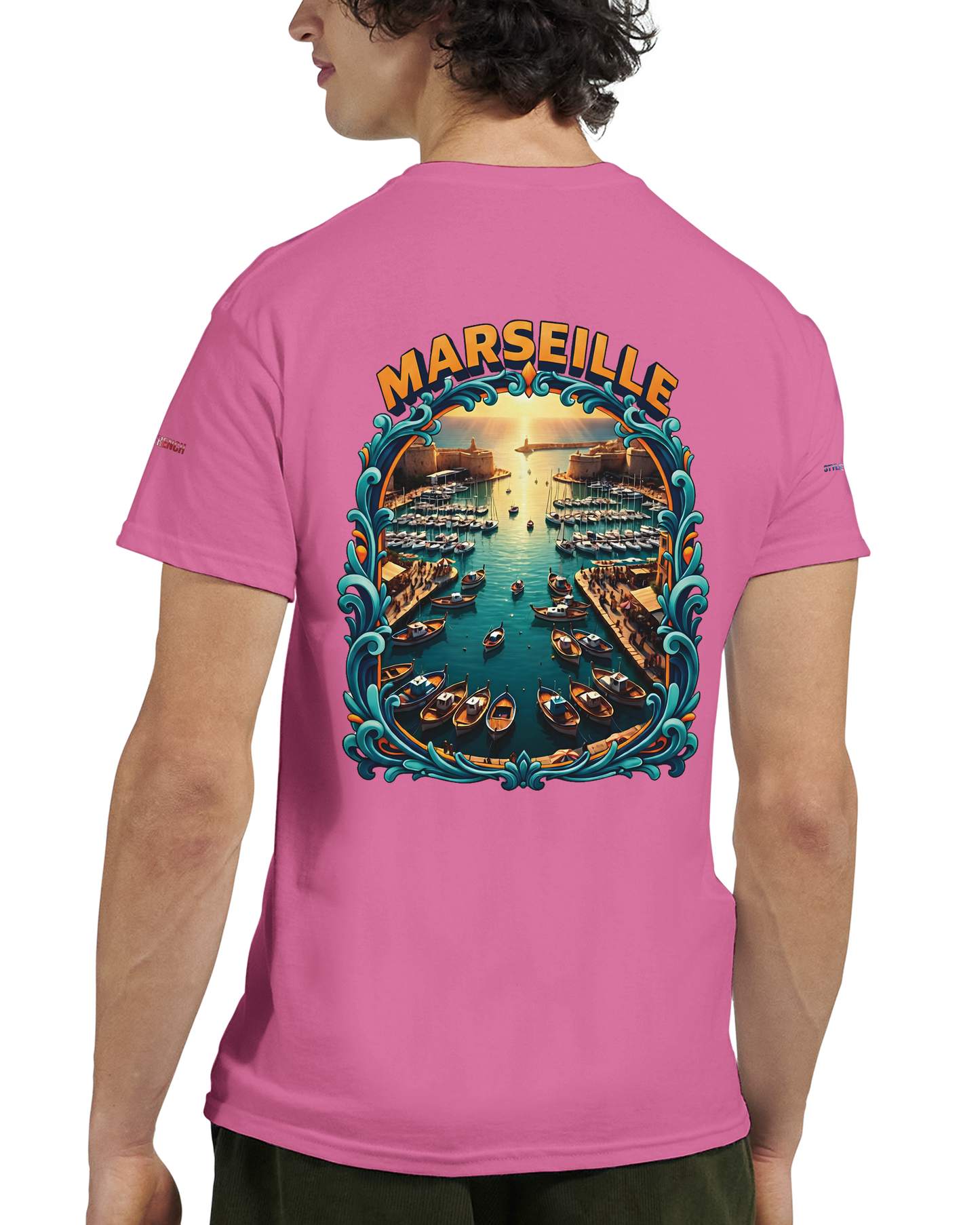 Unisex-T-Shirt Marseille, dick, Rundhalsausschnitt | Gildan® 5000