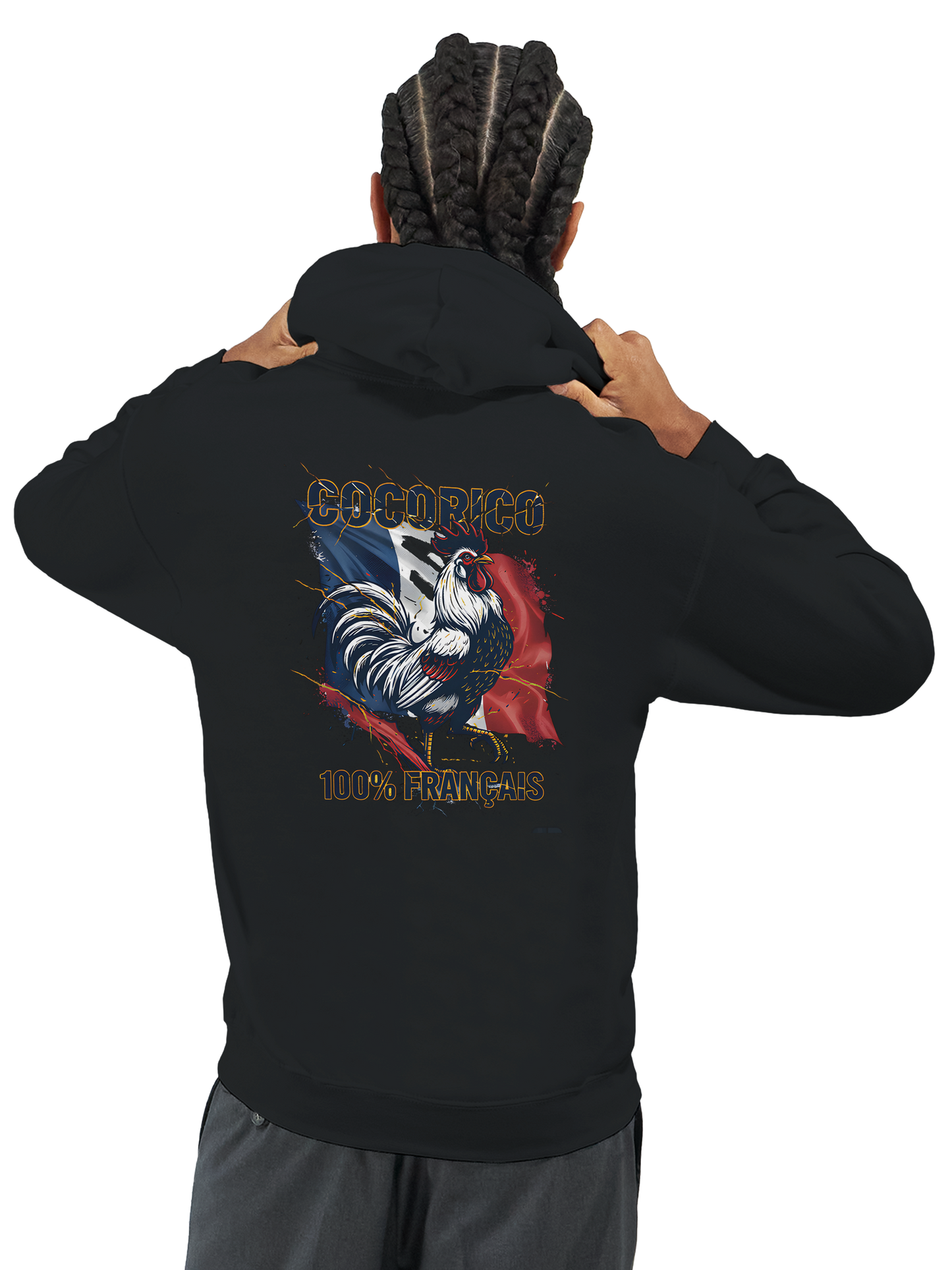 Cocorico Hoodie klassischer französischer Stil | Gildan® 18500