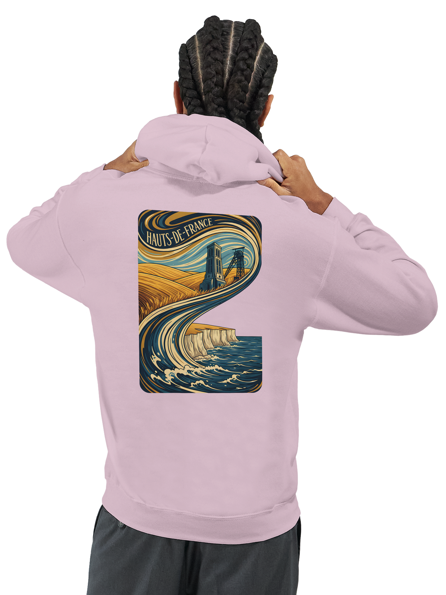 Klassischer Unisex-Hoodie von Top de France | Gildan® 18500