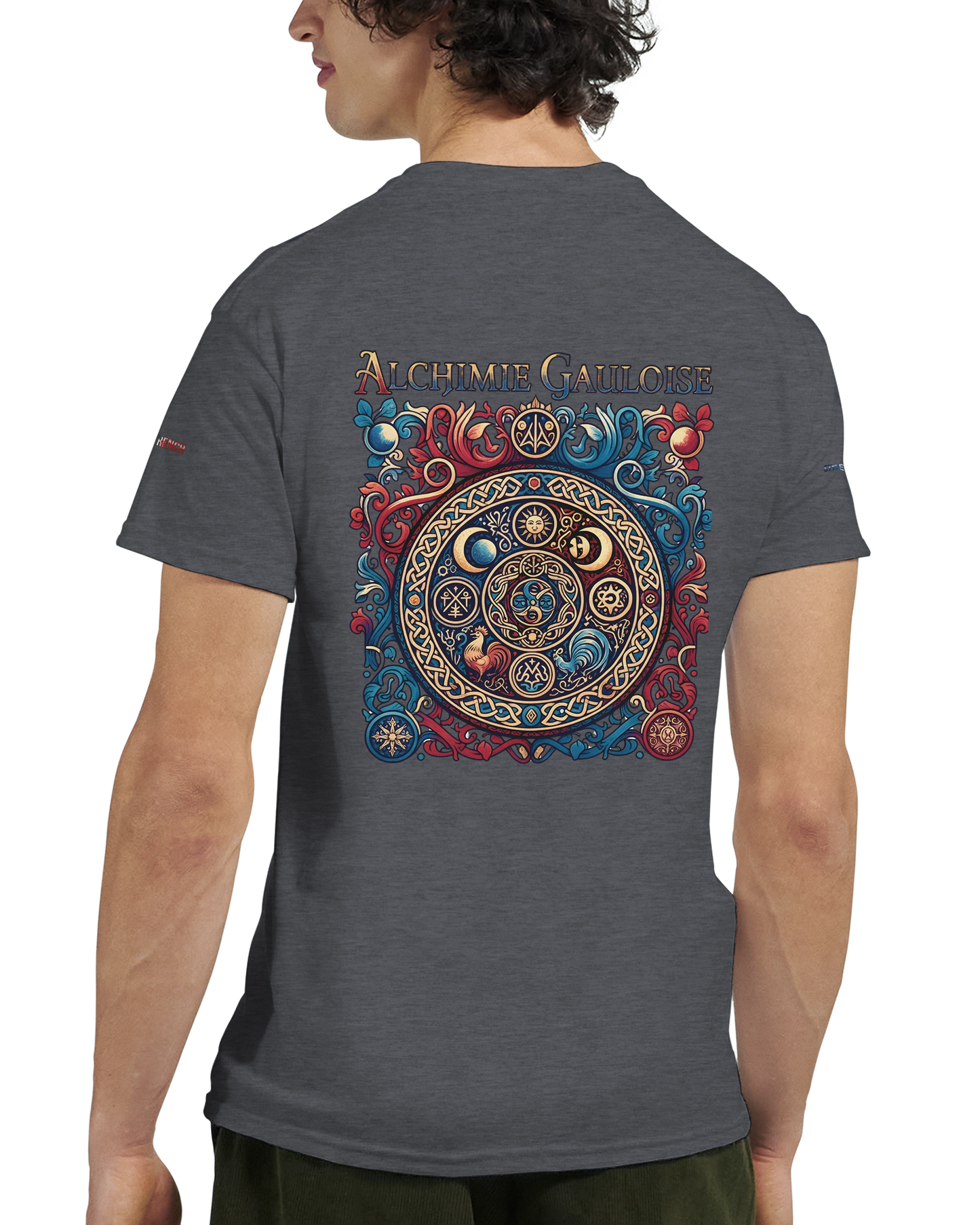 Herren-T-Shirt "Gallische Alchemie" | Schweres Rundhals-T-Shirt | Gildan® 5000