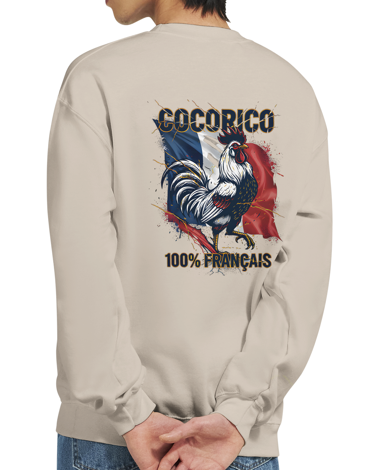 Sweatshirt Cocorico Classic French Style Rundhals | Gildan® 18000