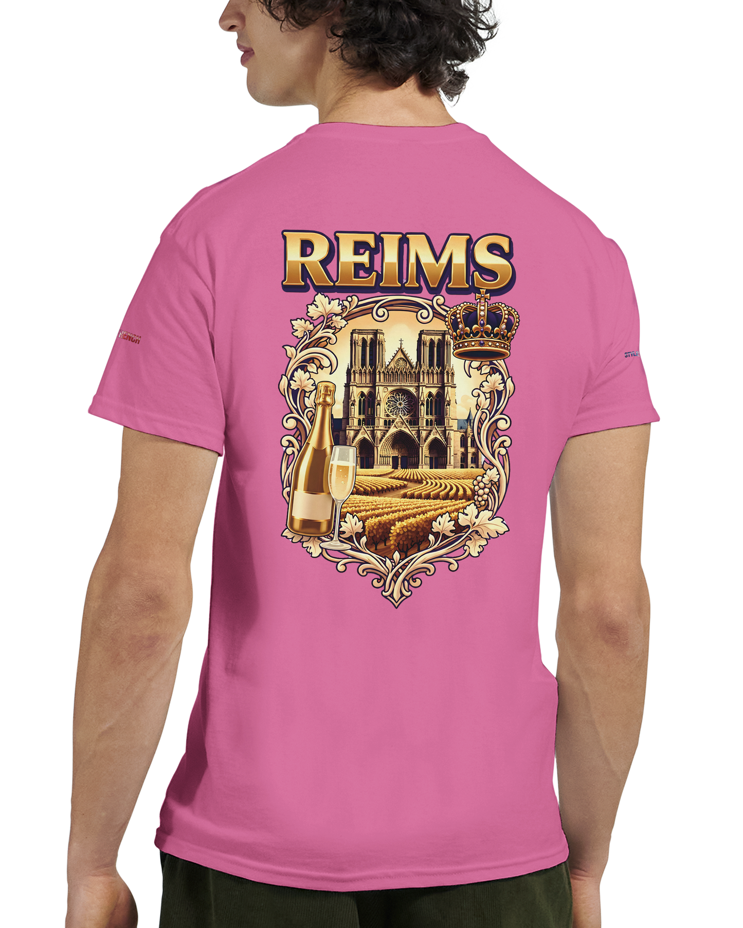 T-shirt Unisexe Reims - Ville de France - Coton Premium