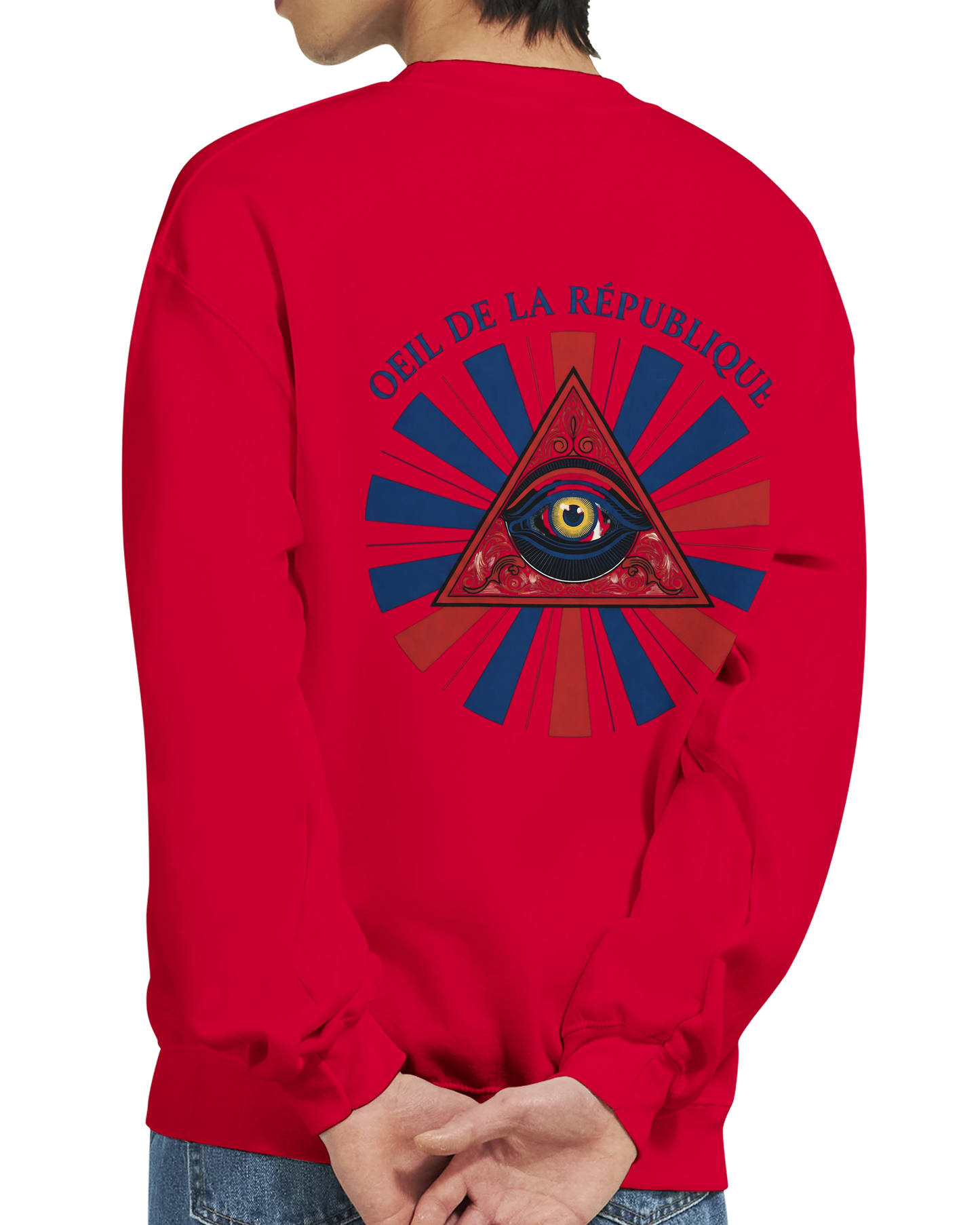 Men's Eye of the Republic Classic Crewneck Sweatshirt | Gildan® 18000