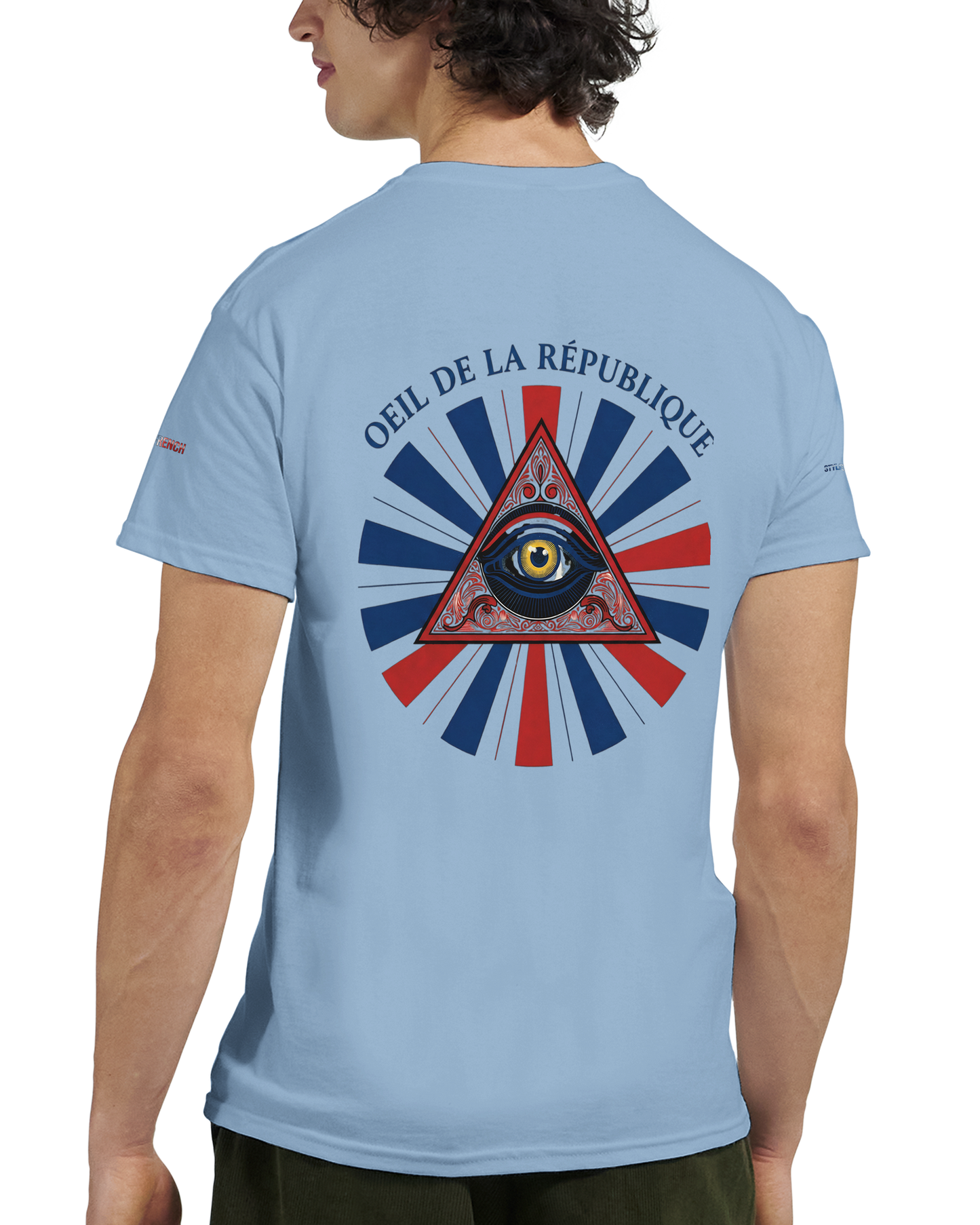 Men's Republic Eye T-Shirt Heavy Crewneck | Gildan® 5000