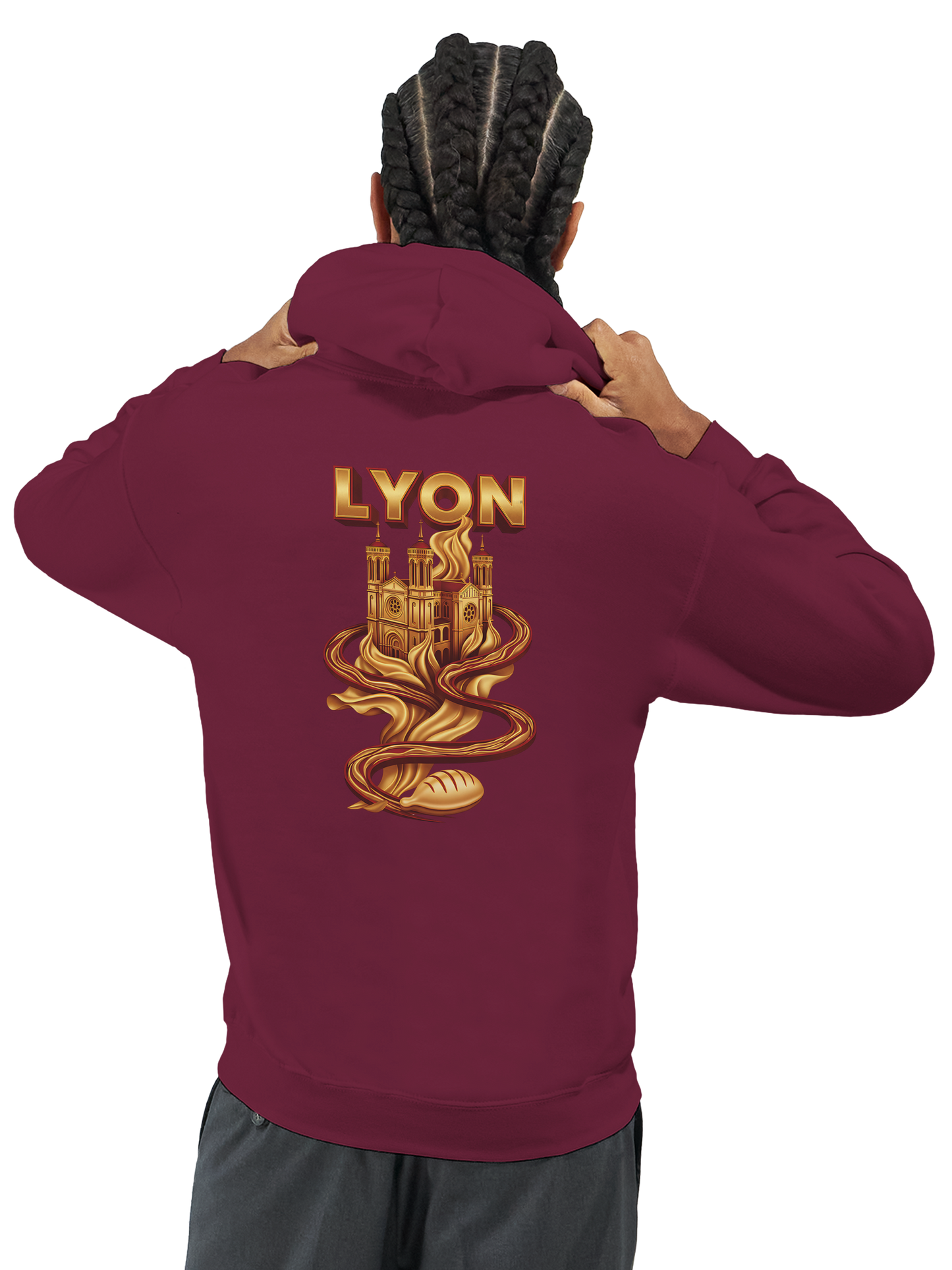Unisex Hoodie Lyon France Classic | Gildan® 18500