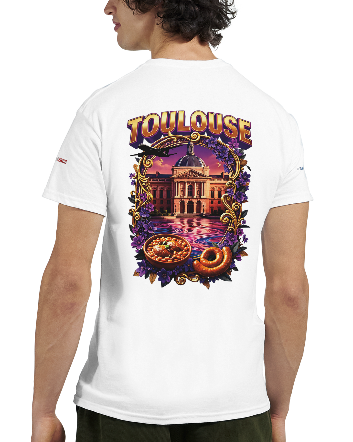 - Unisex Toulouse city of France heavy crewneck t-shirt | Gildan® 5000