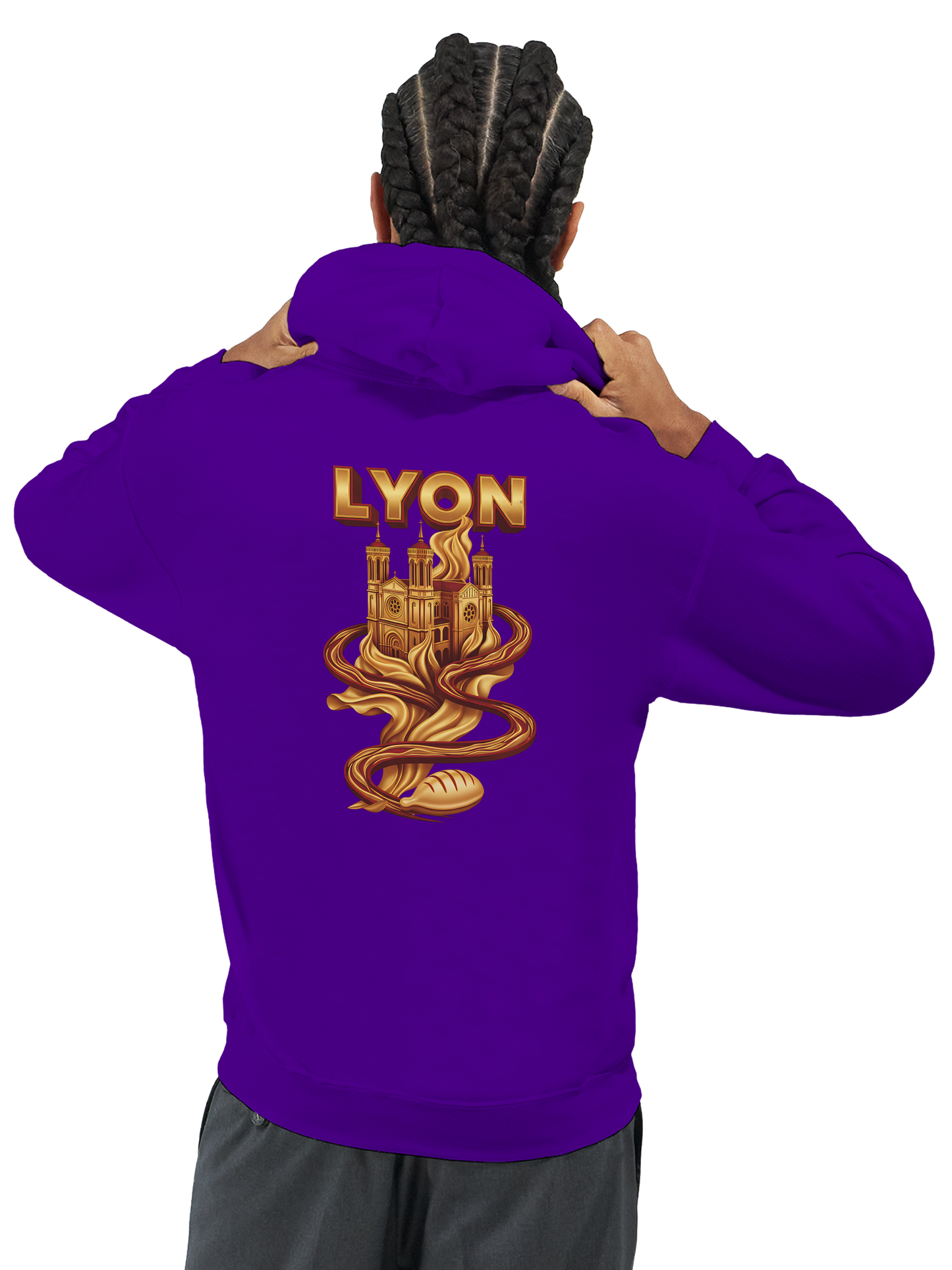 Unisex Hoodie Lyon France Classic | Gildan® 18500