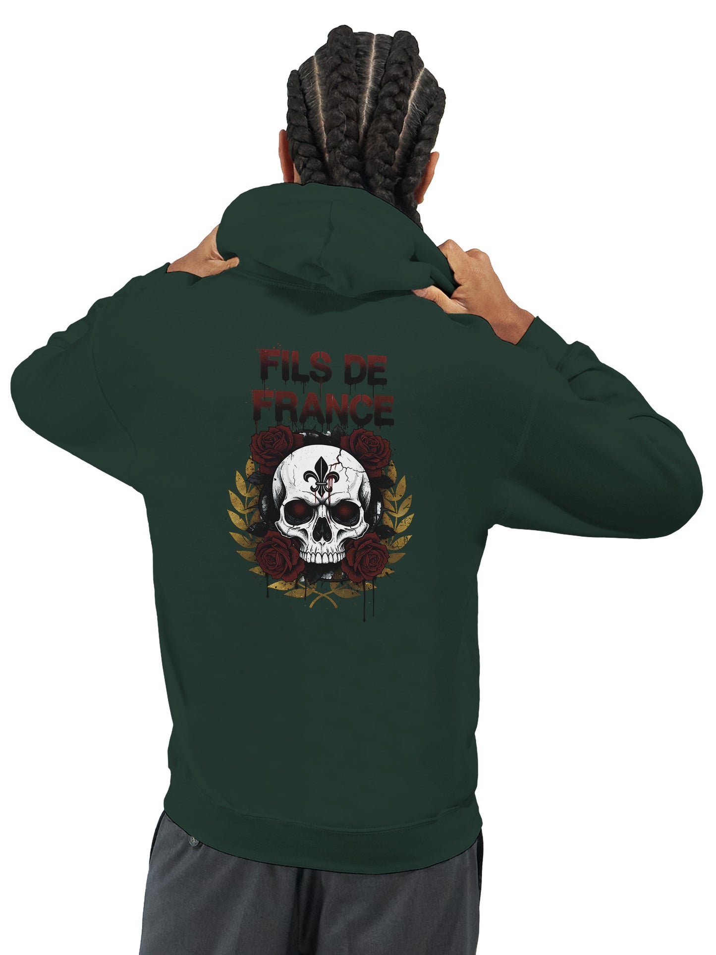 Kapuzenpullover "Fils de France" klassisch | Gildan® 18500